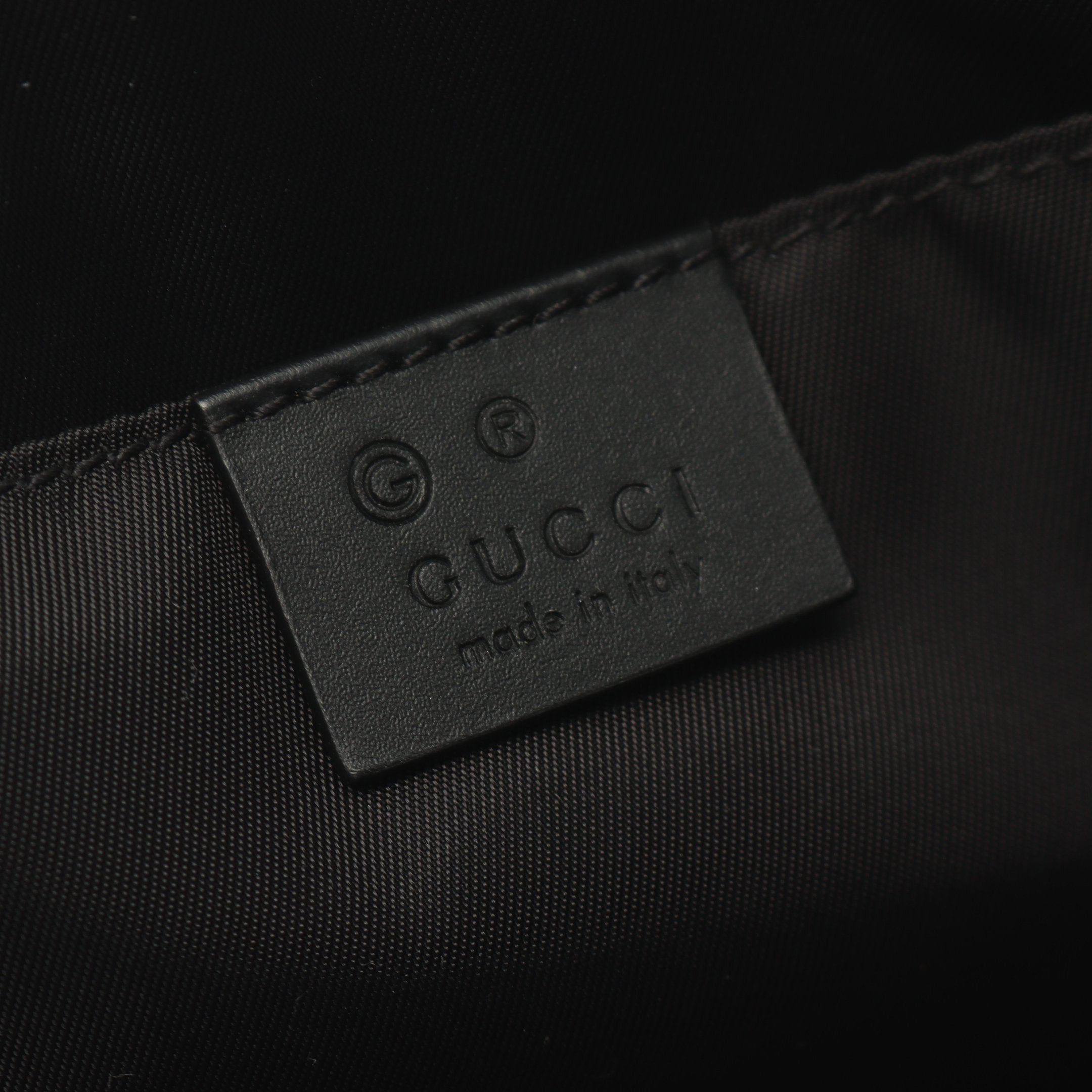 Gucci Gucci Sherry Line Body Bag Waist Nylon Canvas Leather Black Multicolor Size ONE SIZE - 4 Thumbnail