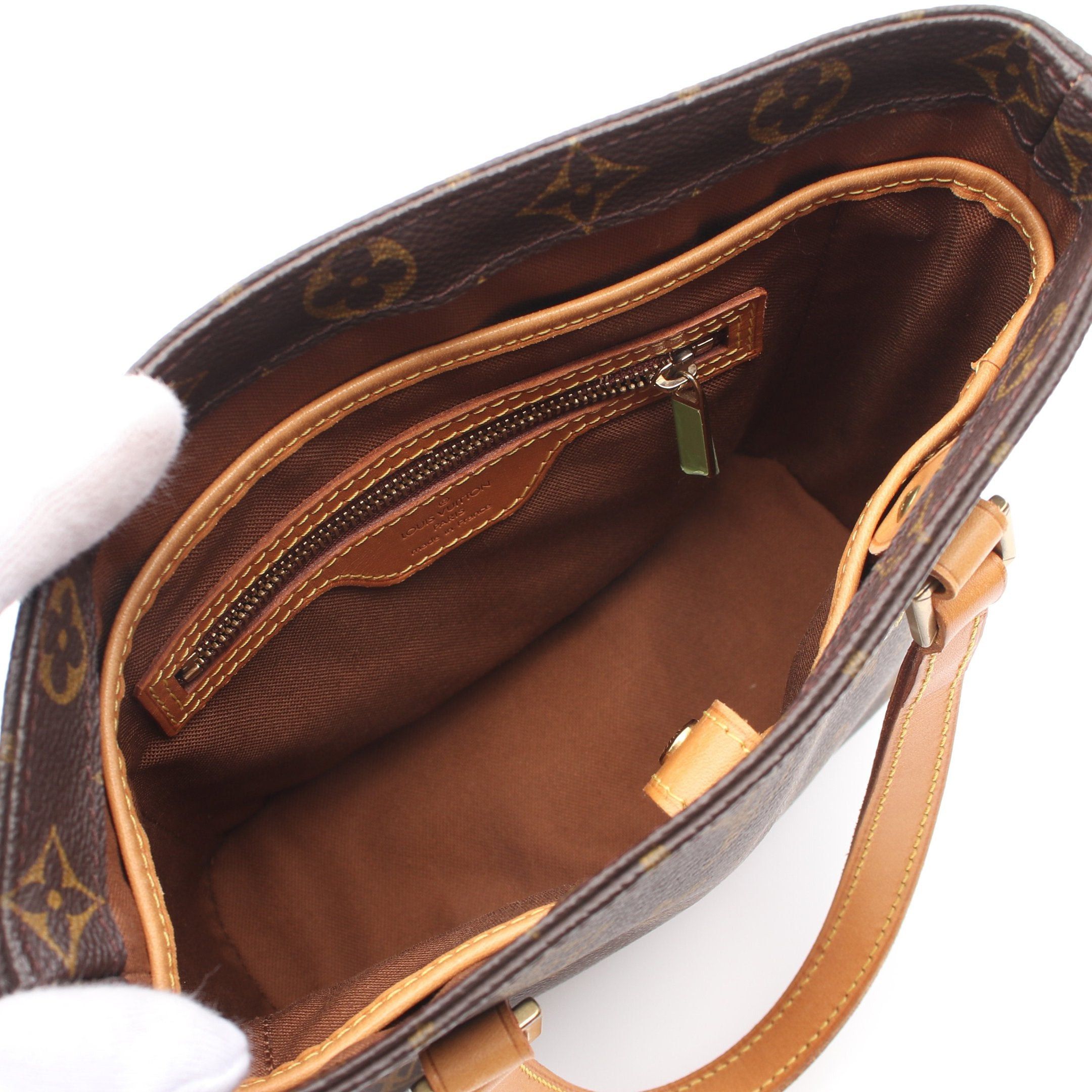 Louis Vuitton Louis Vuitton Vavin Pm Monogram Handbag Leather Brown Size ONE SIZE - 3 Thumbnail