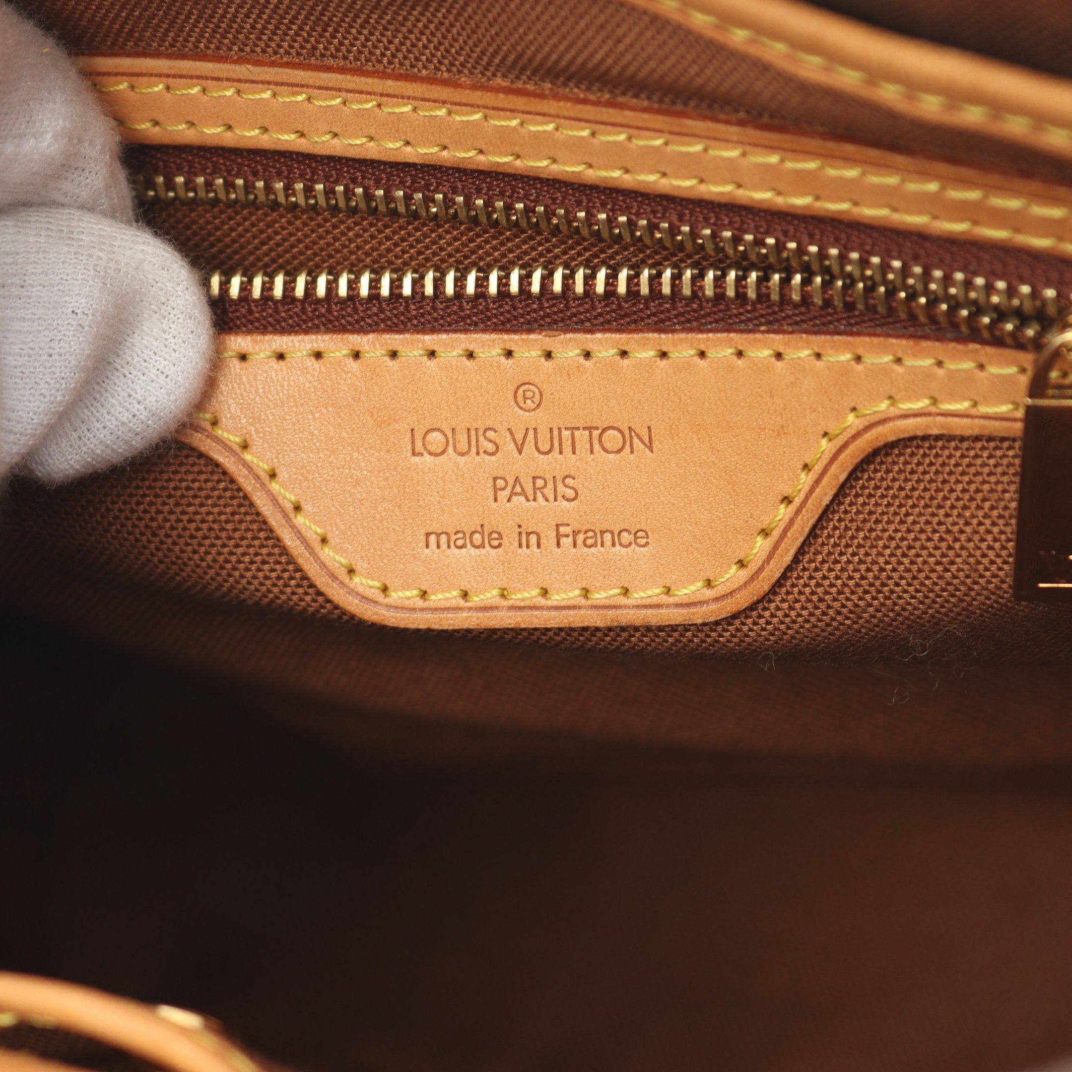 Louis Vuitton Louis Vuitton Vavin Pm Monogram Handbag Leather Brown Size ONE SIZE - 4 Thumbnail