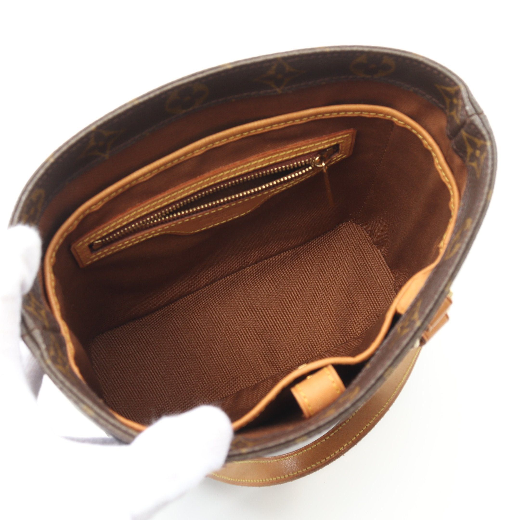 Louis Vuitton Louis Vuitton Vavin Pm Monogram Handbag Leather Brown Size ONE SIZE - 3 Thumbnail