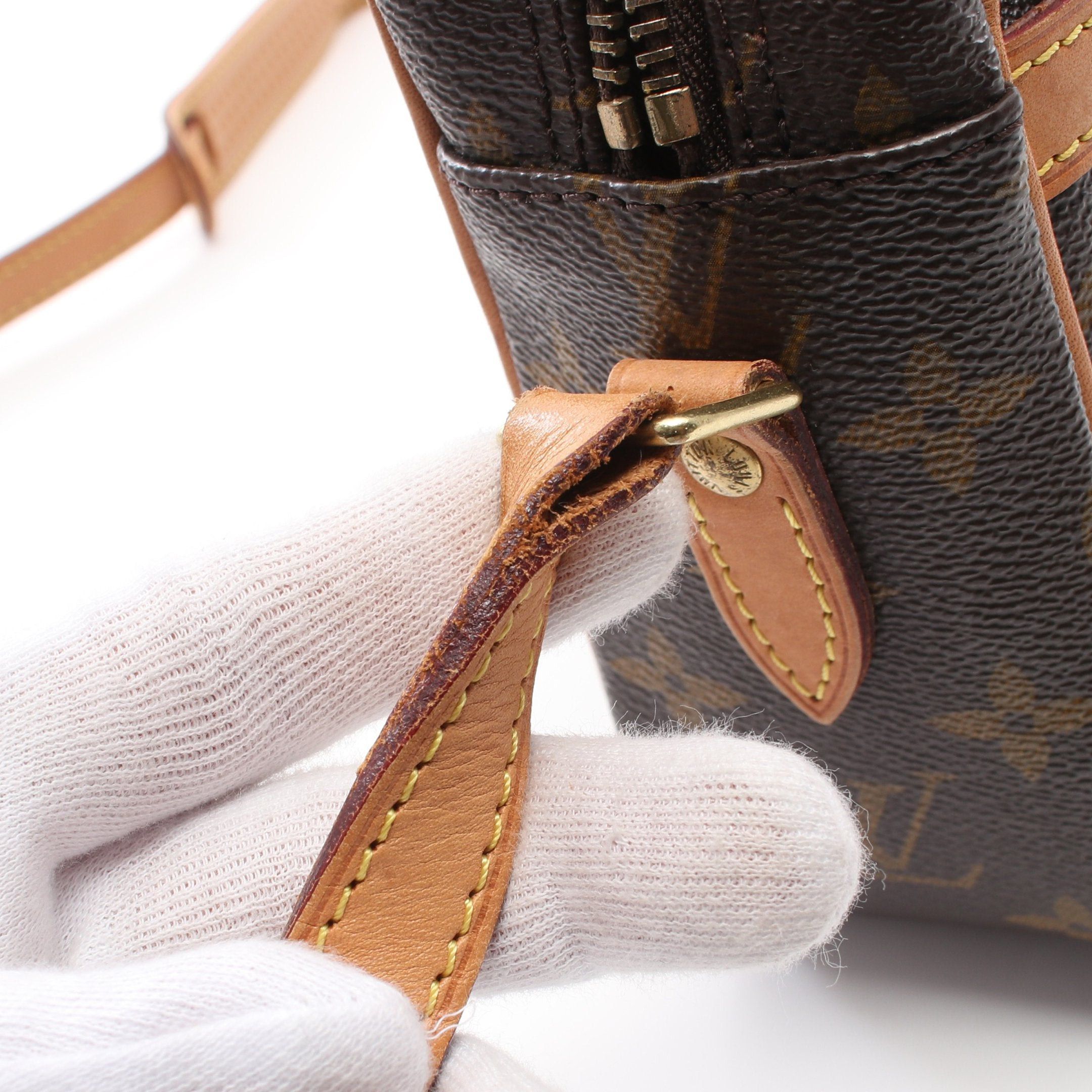 Louis Vuitton Louis Vuitton Trocadero 27 Monogram Shoulder Bag Leather Brown Size ONE SIZE - 9 Thumbnail