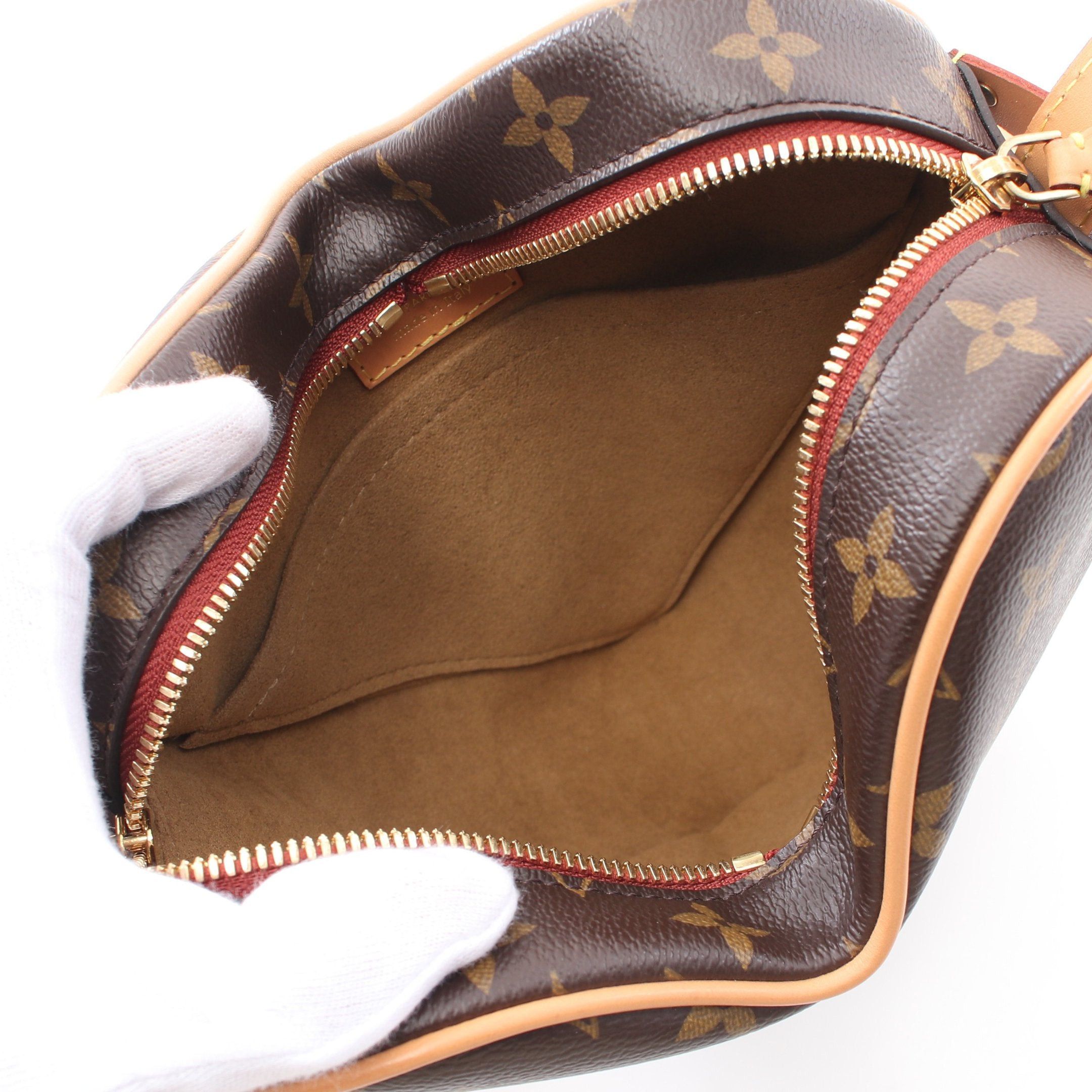Louis Vuitton Louis Vuitton Sack Cool Monogram Shoulder Bag Leather Brown Size ONE SIZE - 3 Thumbnail
