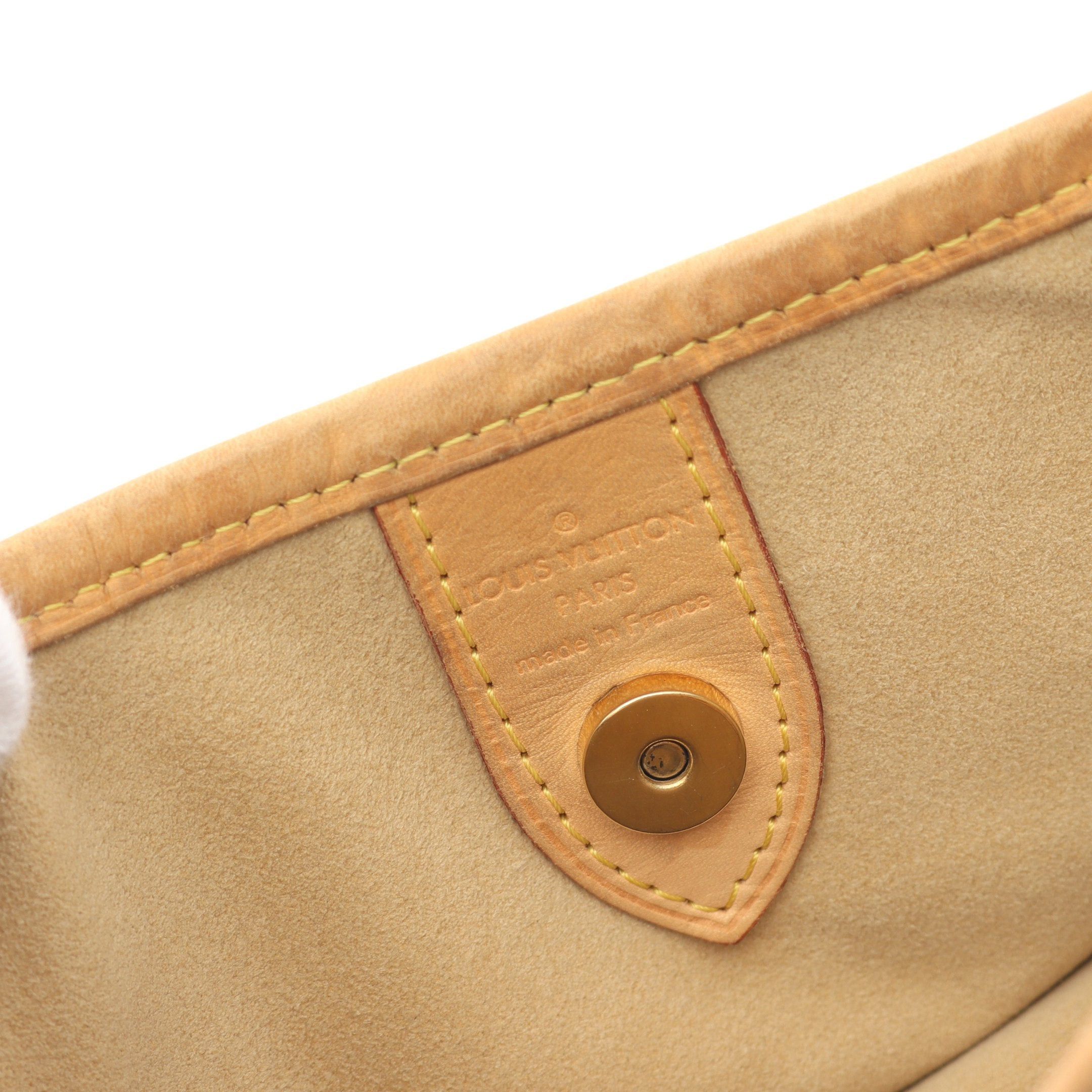 Louis Vuitton Louis Vuitton Galliera Pm Damier Azur One Shoulder Bag Leather White Size ONE SIZE - 4 Thumbnail