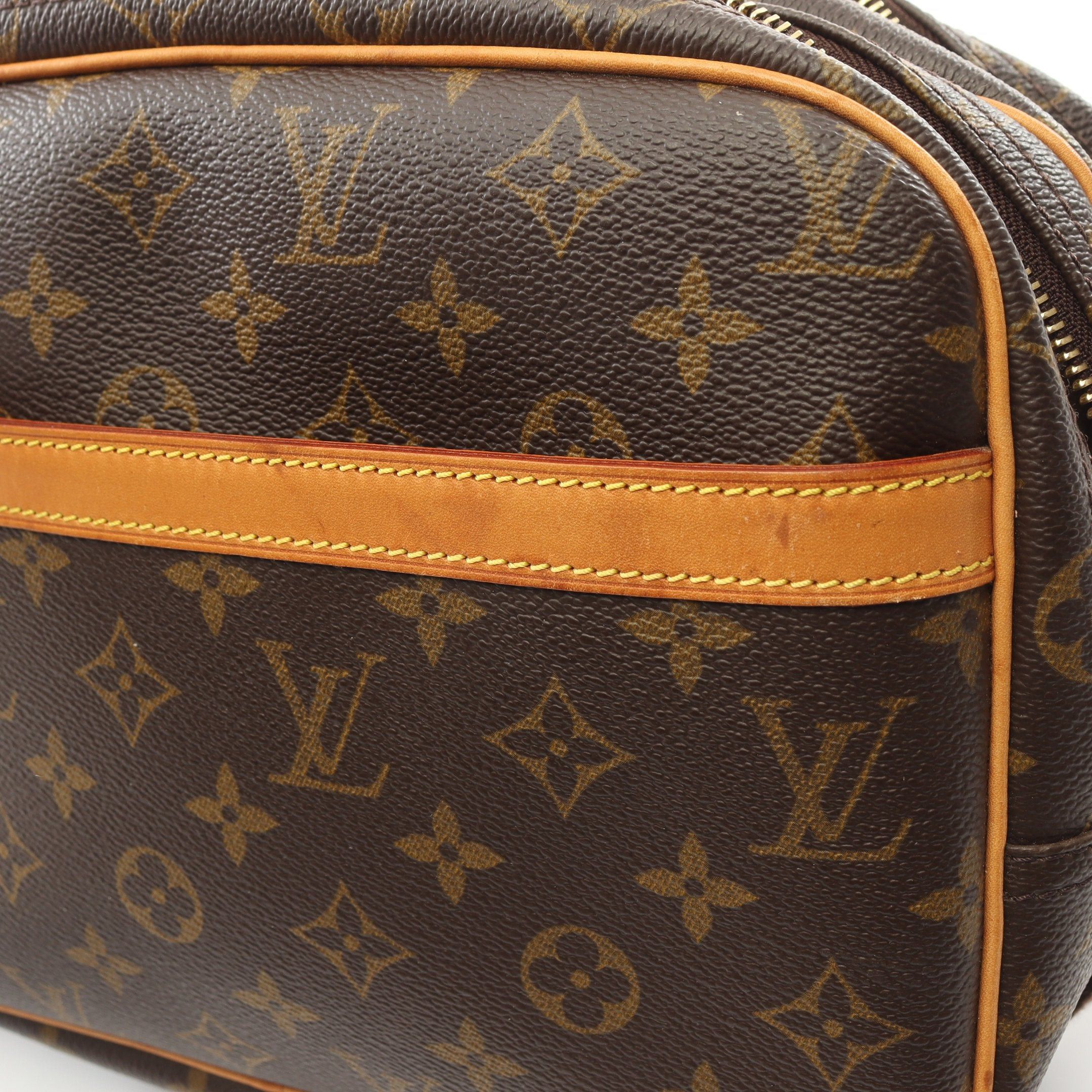 Louis Vuitton Louis Vuitton Reporter Pm Monogram Shoulder Bag Leather Brown Size ONE SIZE - 8 Thumbnail