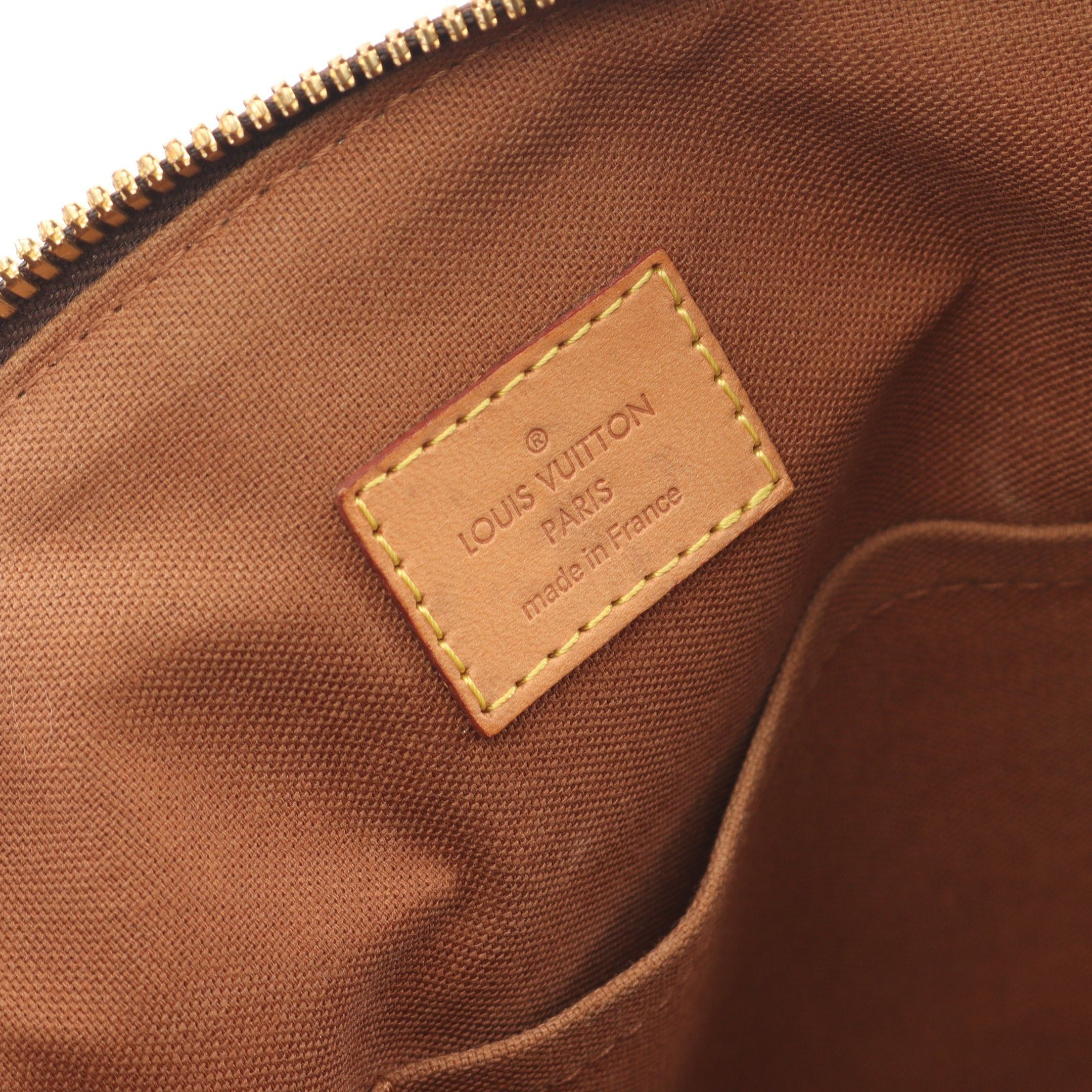 Louis Vuitton Louis Vuitton Tivoli Gm Monogram Handbag Leather Brown Size ONE SIZE - 4 Thumbnail