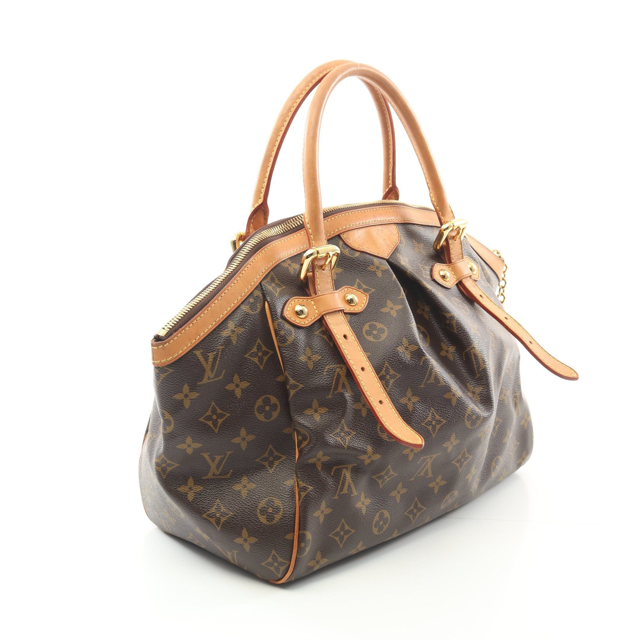 Louis Vuitton Louis Vuitton Tivoli Gm Monogram Handbag Leather Brown Size ONE SIZE - 2 Thumbnail