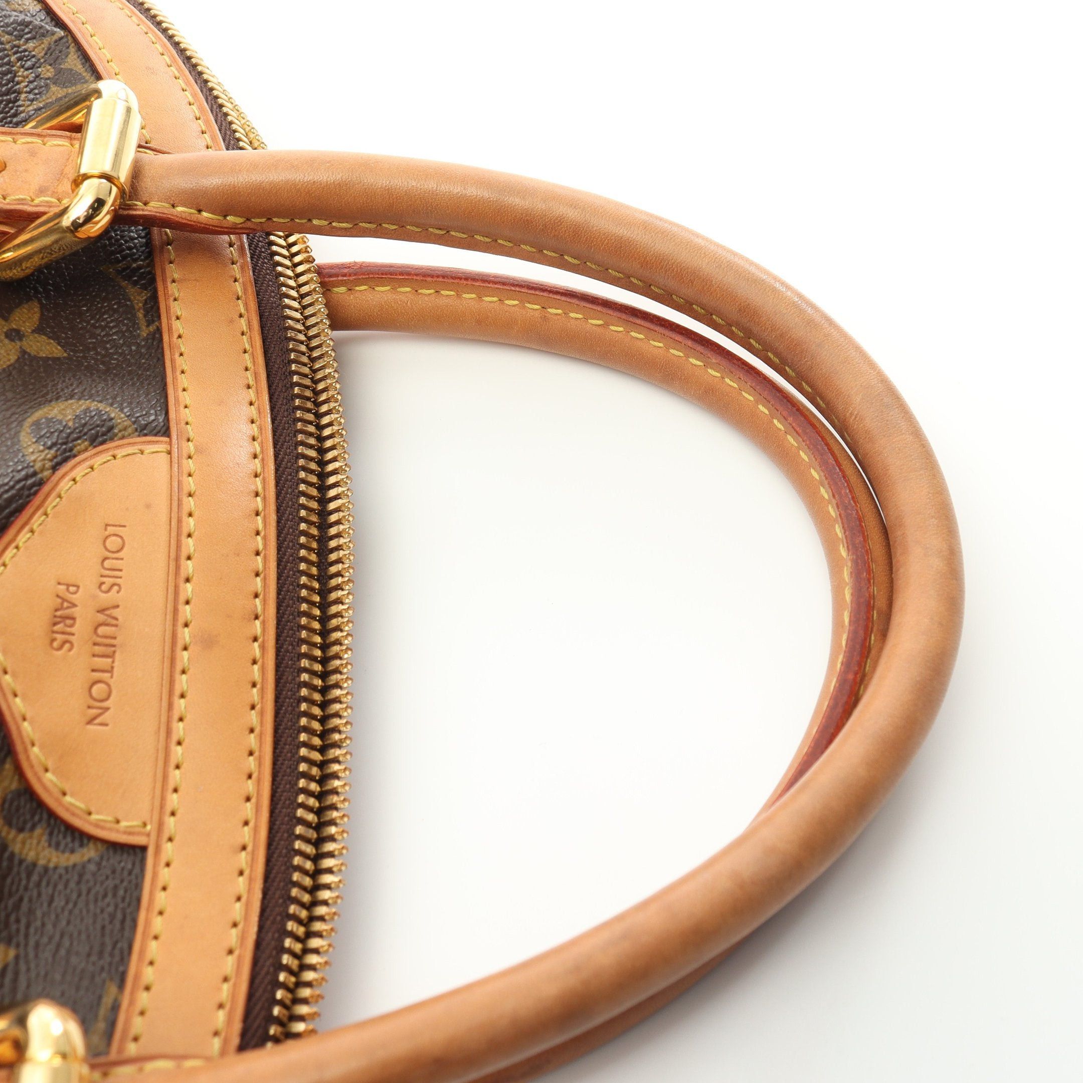 Louis Vuitton Louis Vuitton Tivoli Gm Monogram Handbag Leather Brown Size ONE SIZE - 6 Thumbnail