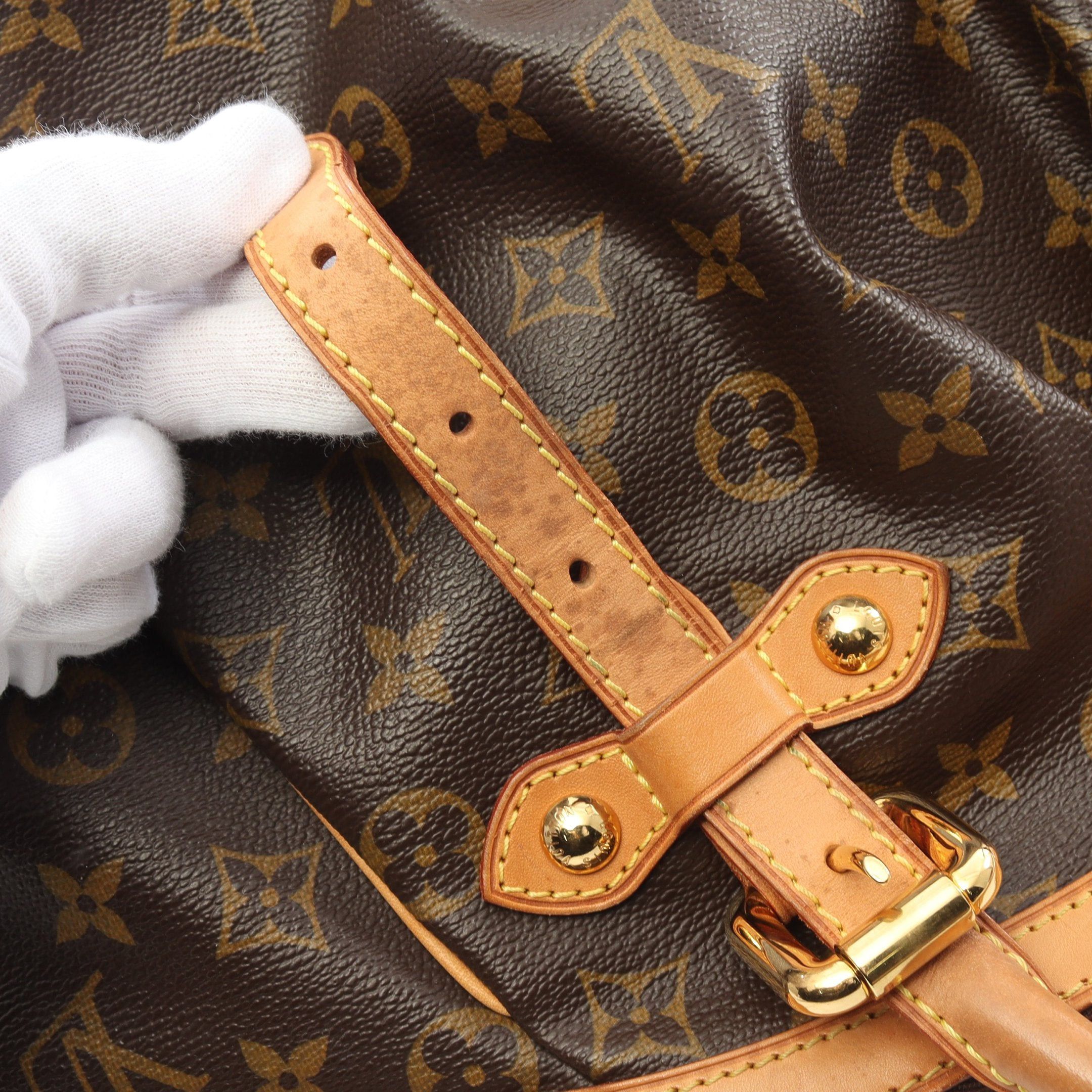 Louis Vuitton Louis Vuitton Tivoli Gm Monogram Handbag Leather Brown Size ONE SIZE - 11 Thumbnail