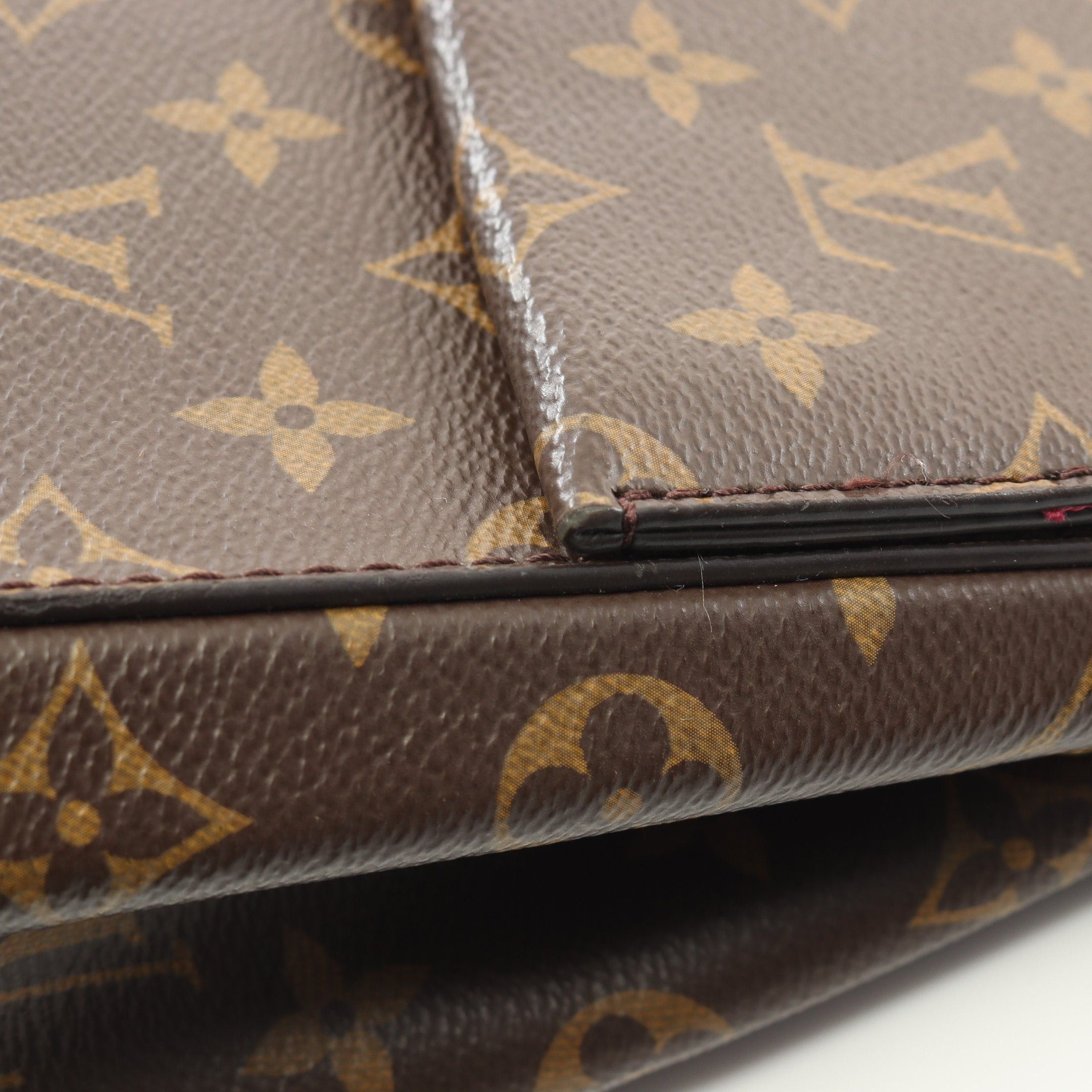 Louis Vuitton Louis Vuitton Cluny Bb Monogram Rose Handbag Leather Brown Size ONE SIZE - 10 Thumbnail