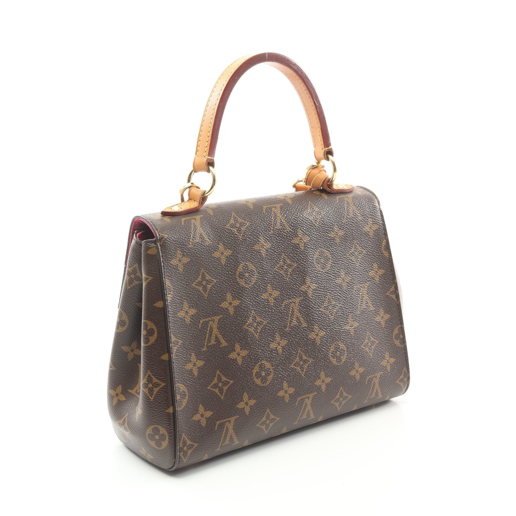 Louis Vuitton Louis Vuitton Cluny Bb Monogram Rose Handbag Leather Brown Size ONE SIZE - 2 Thumbnail