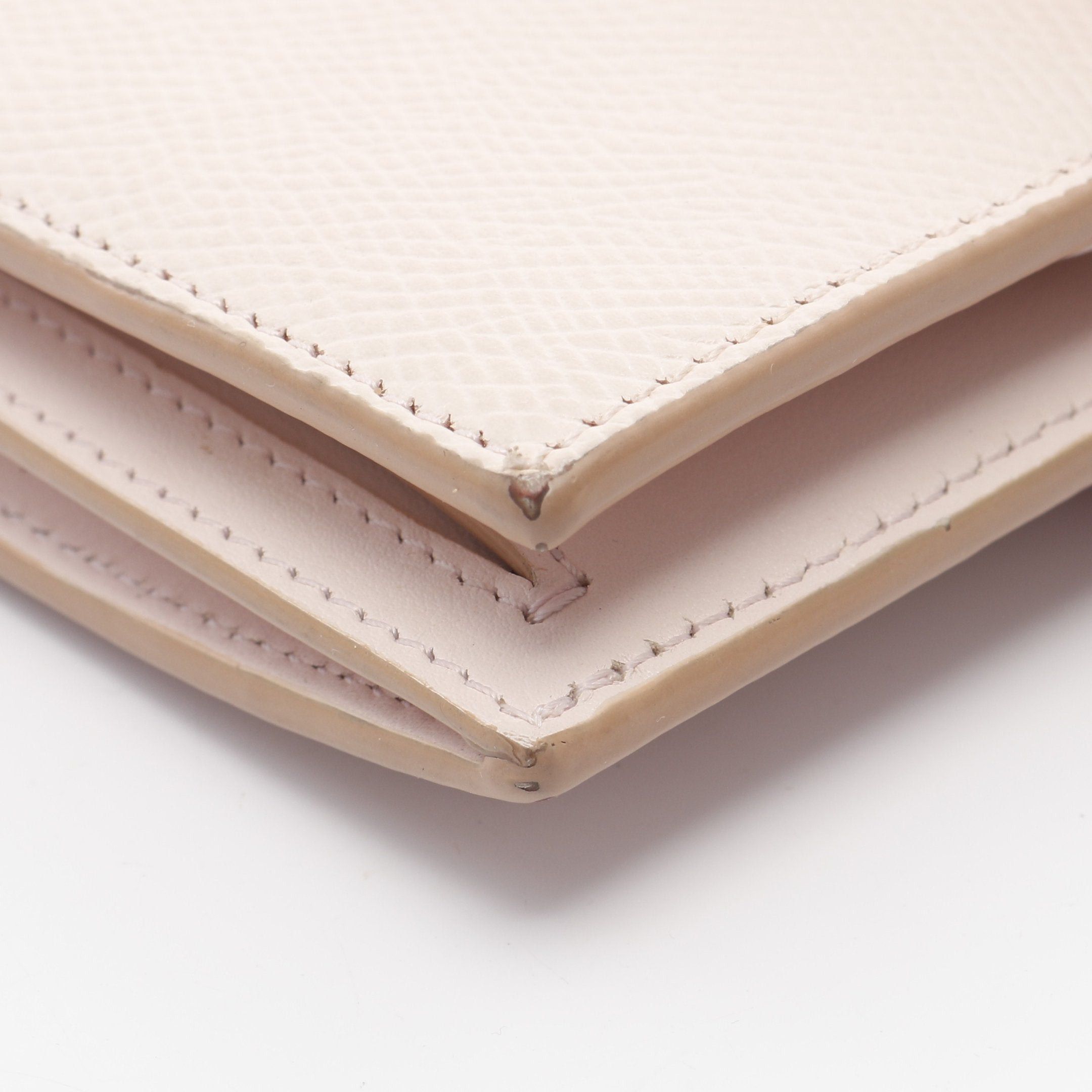 Celine Celine Medium Strap Wallet Bi-Fold Leather Light Pink Size ONE SIZE - 9 Thumbnail