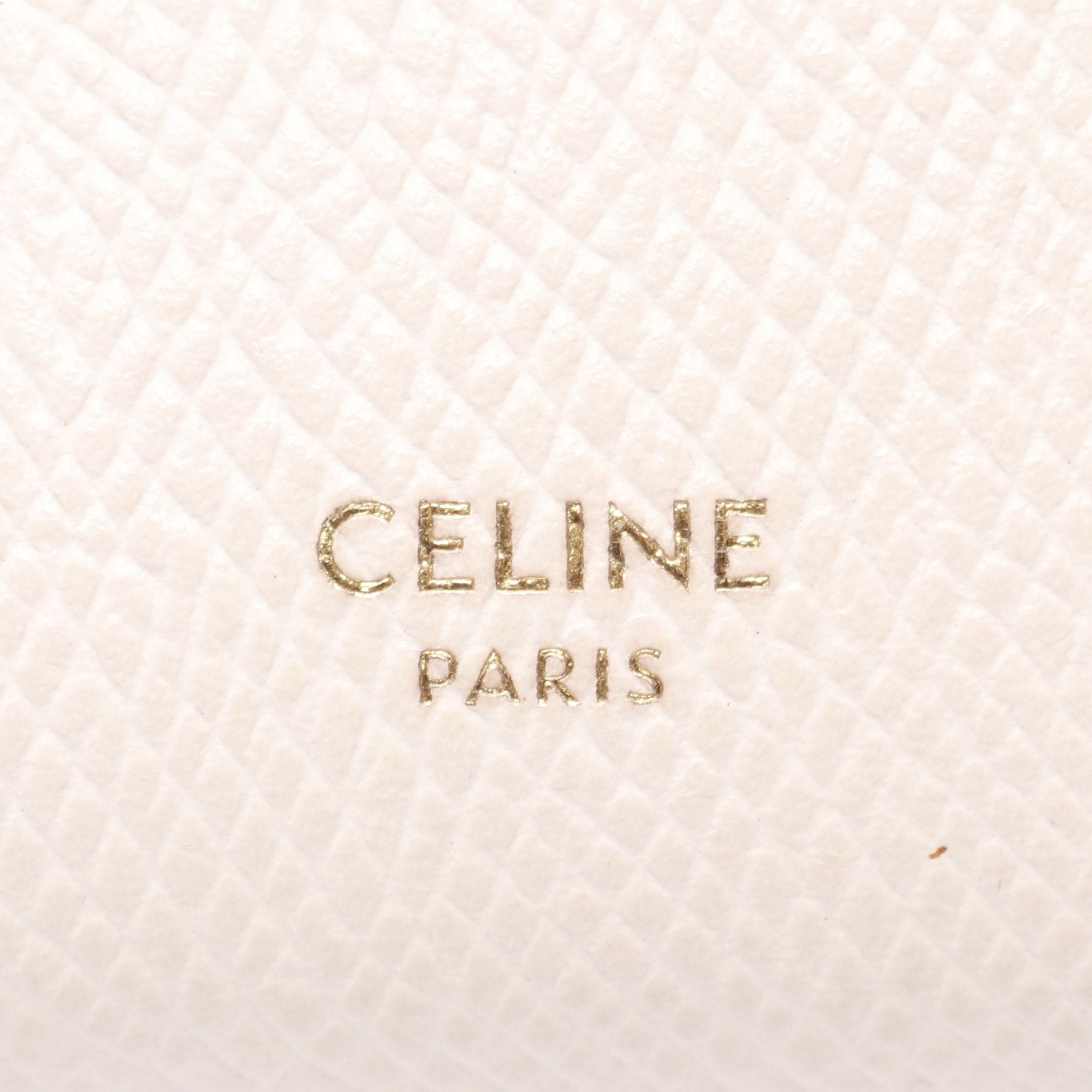 Celine Celine Medium Strap Wallet Bi-Fold Leather Light Pink Size ONE SIZE - 4 Thumbnail