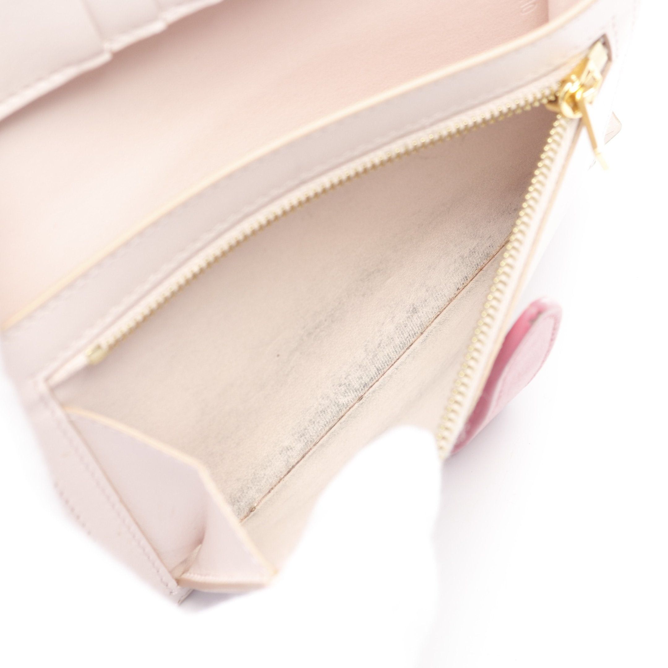 Celine Celine Medium Strap Wallet Bi-Fold Leather Light Pink Size ONE SIZE - 5 Thumbnail