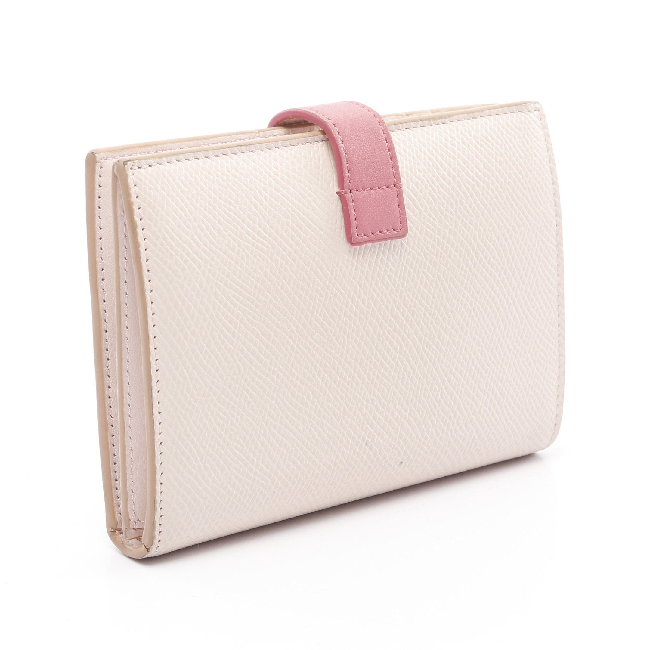 Celine Celine Medium Strap Wallet Bi-Fold Leather Light Pink Size ONE SIZE - 2 Thumbnail