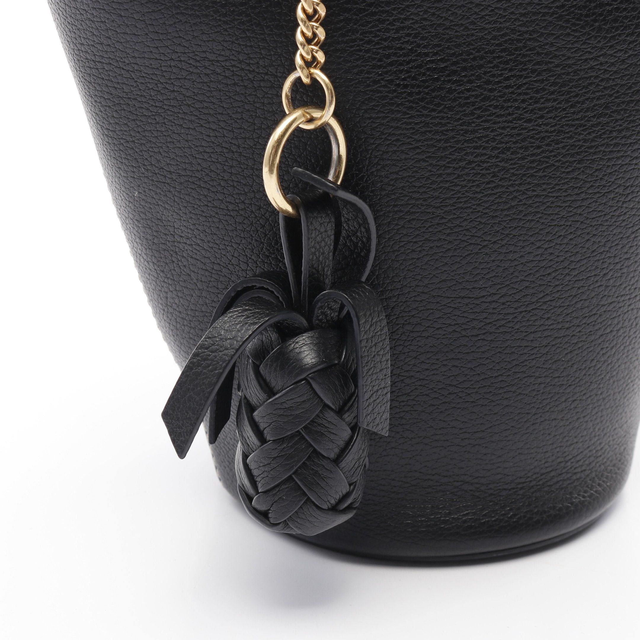 Chloe Chloe Cecilia Mini Handbag Leather Black Size ONE SIZE - 10 Thumbnail
