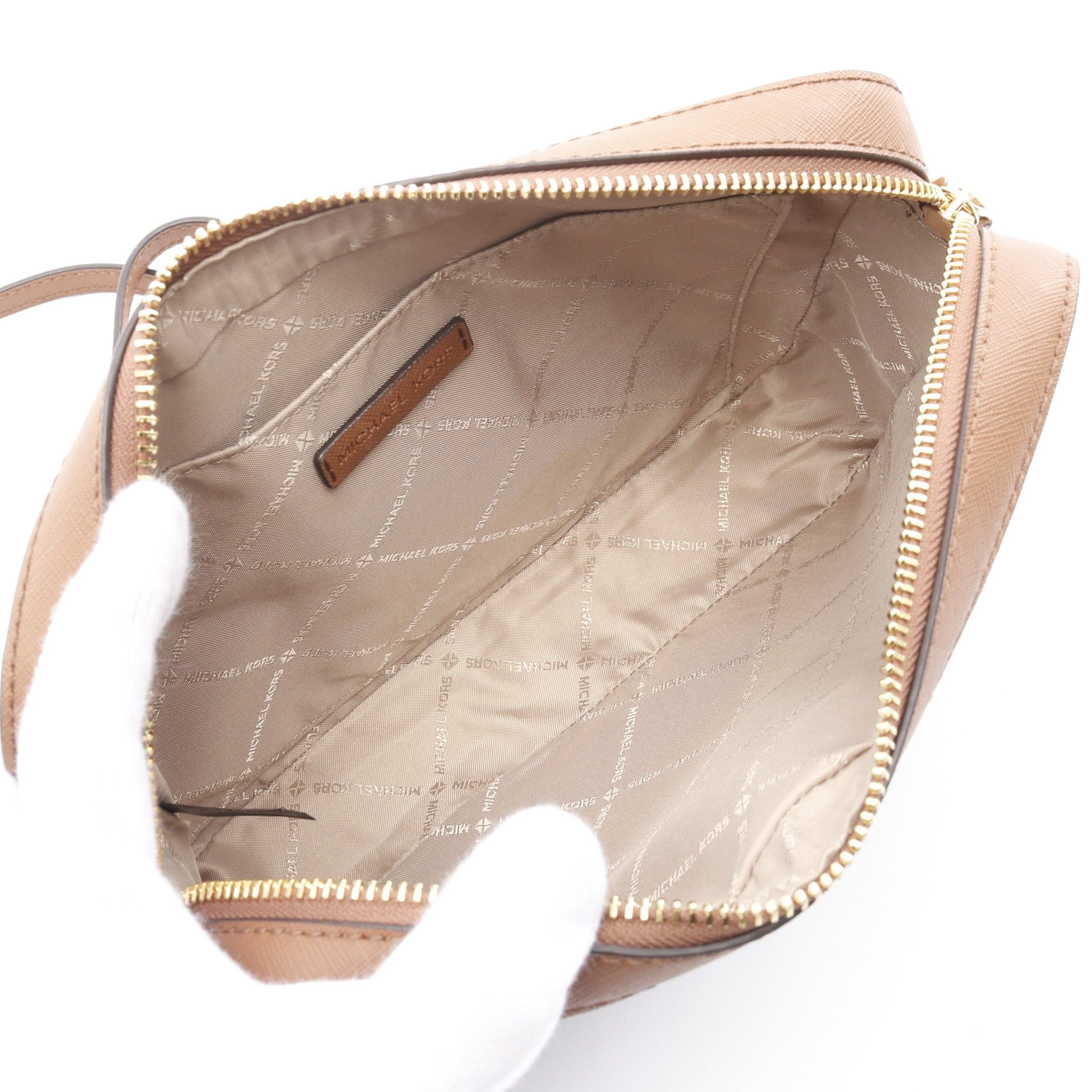 Michael Kors Jet Set Item Items Chain Shoulder Bag Dark Brown