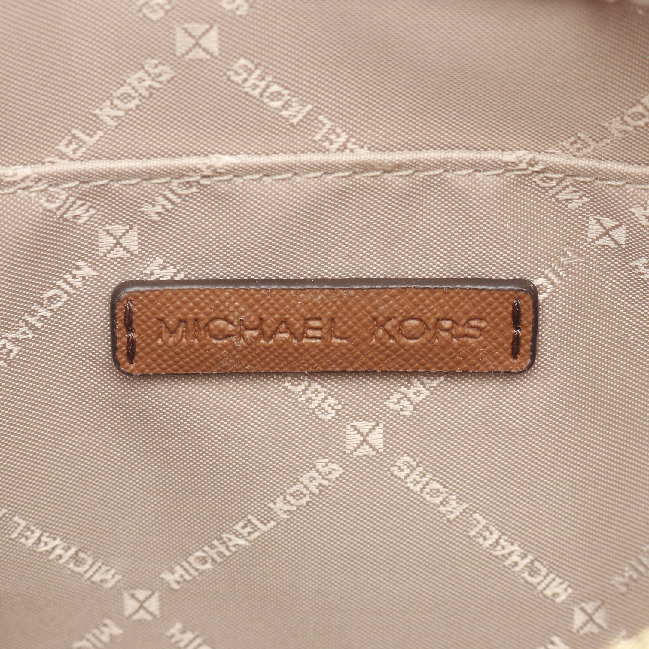 Michael Kors Jet Set Item Items Chain Shoulder Bag Dark Brown