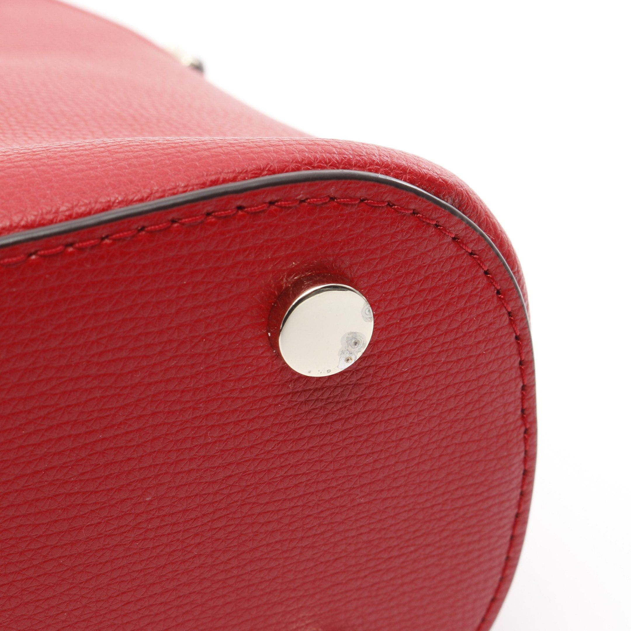 Kate Spade Kate Spade Silvia Handbag Leather Red Size ONE SIZE - 6 Thumbnail