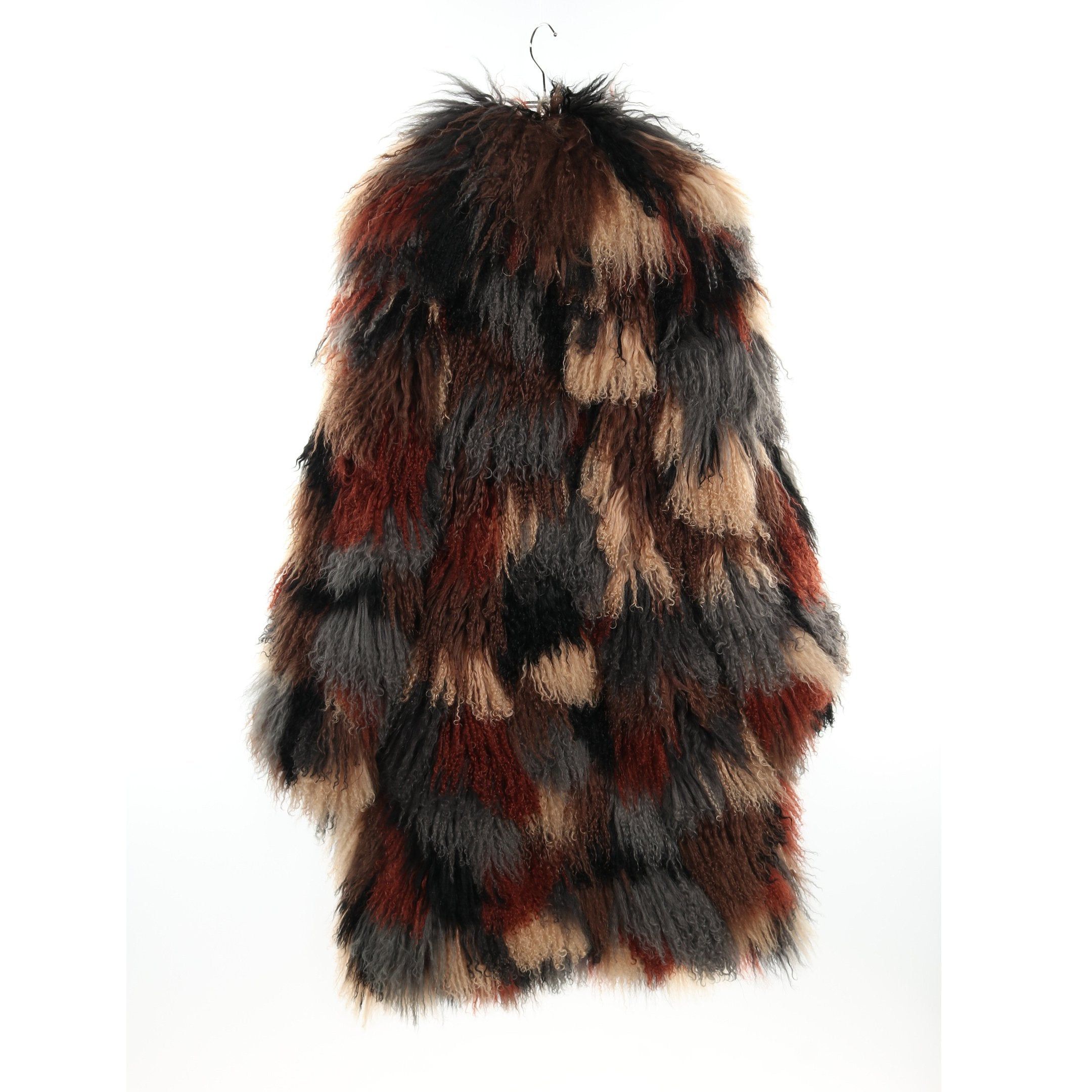Michael Kors Michael Kors Coat Ramfur Brown Gray Multicolor Size ONE SIZE - 2 Thumbnail
