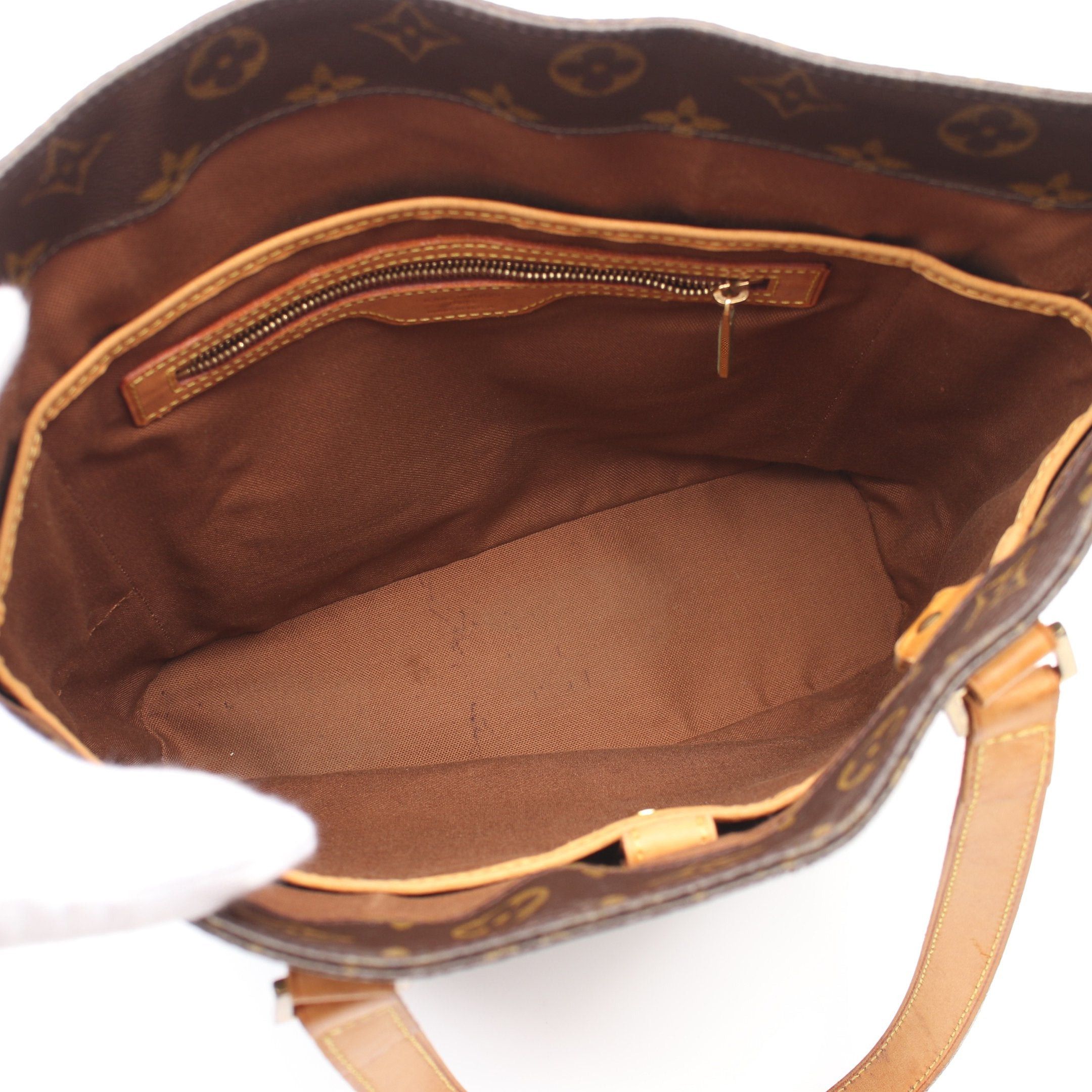 Louis Vuitton Louis Vuitton Vivian Gm Monogram Shoulder Bag Tote Leather Brown Size ONE SIZE - 3 Thumbnail