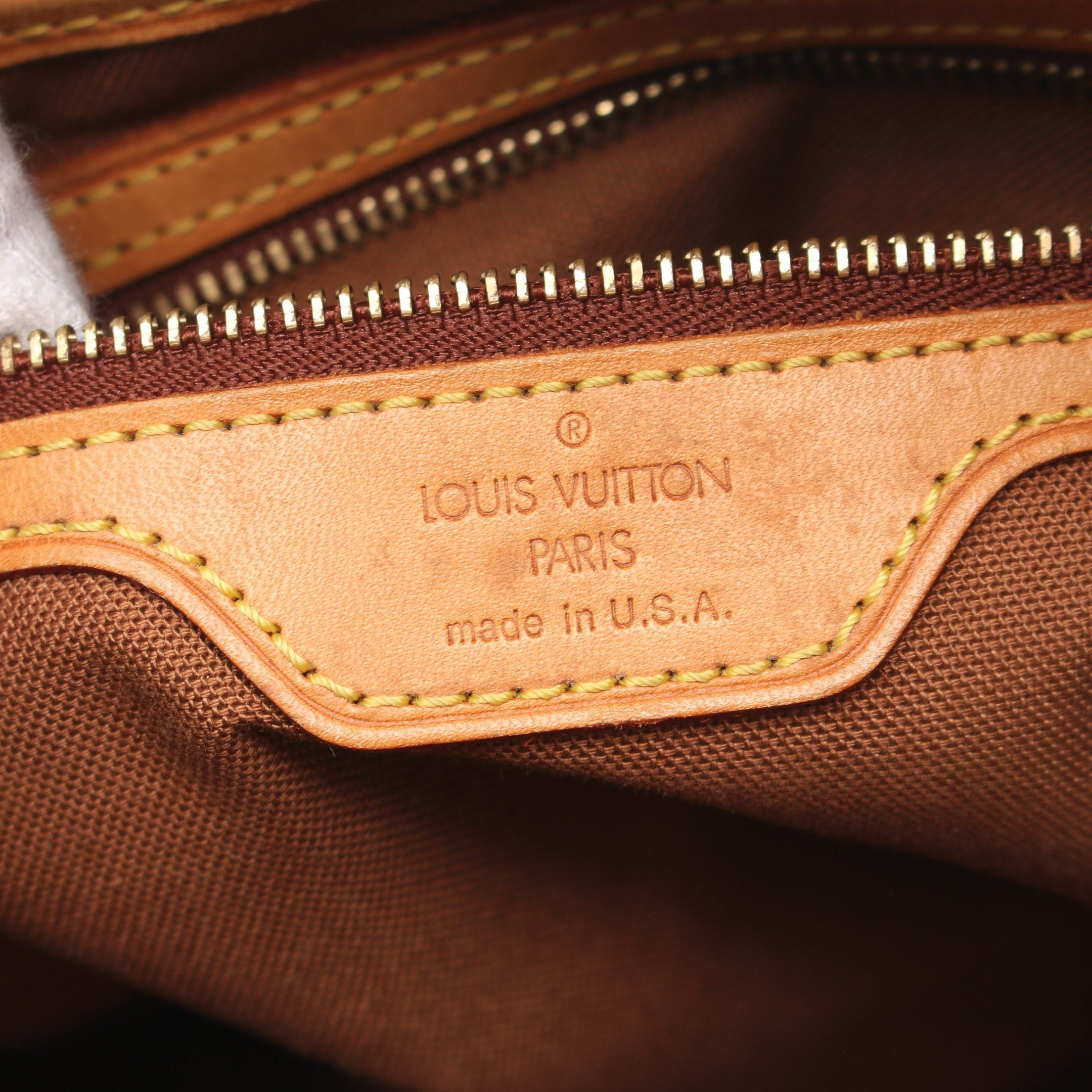 Louis Vuitton Louis Vuitton Vivian Gm Monogram Shoulder Bag Tote Leather Brown Size ONE SIZE - 4 Thumbnail