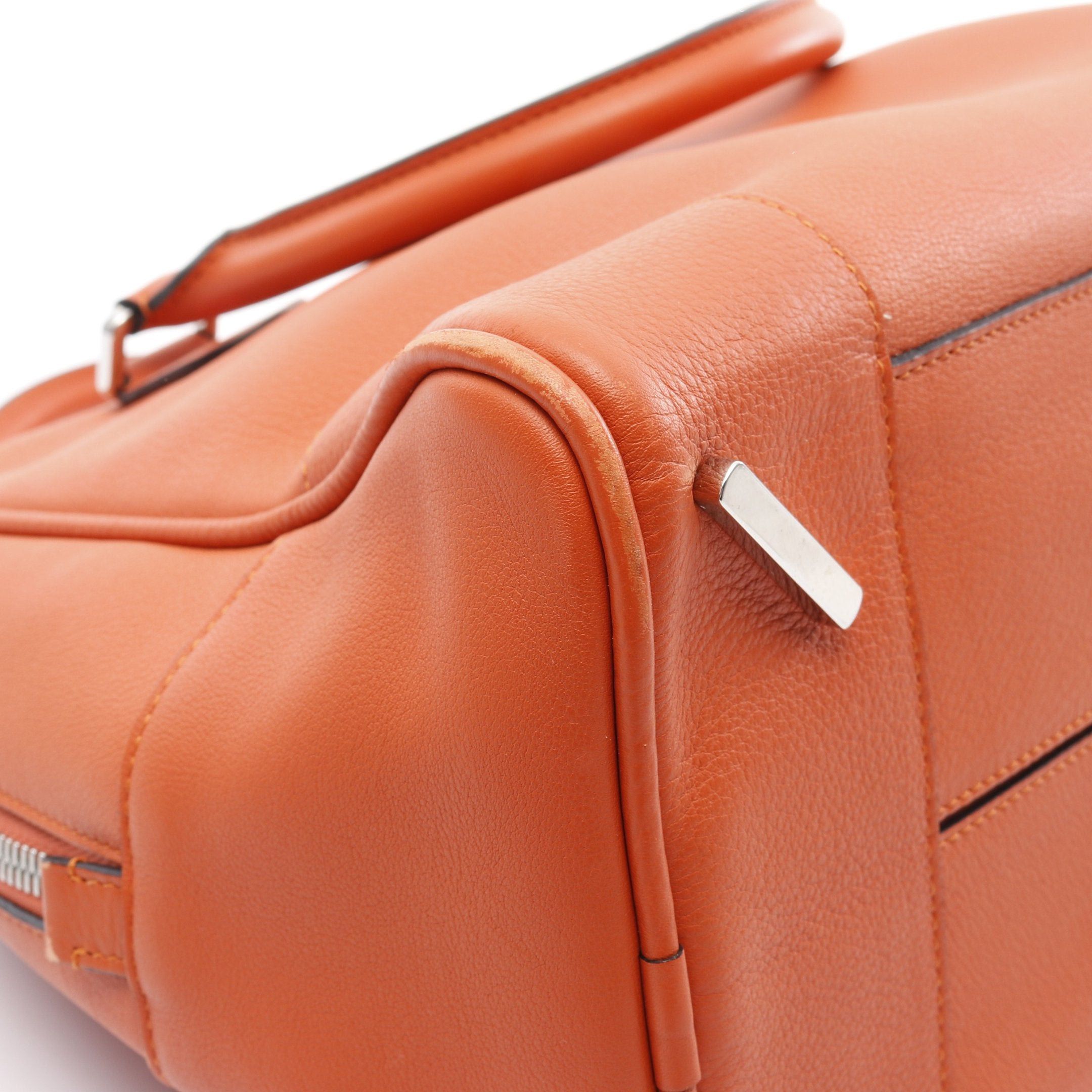 Loewe Loewe Amazona75 Large Handbag Leather Orange Size ONE SIZE - 5 Thumbnail