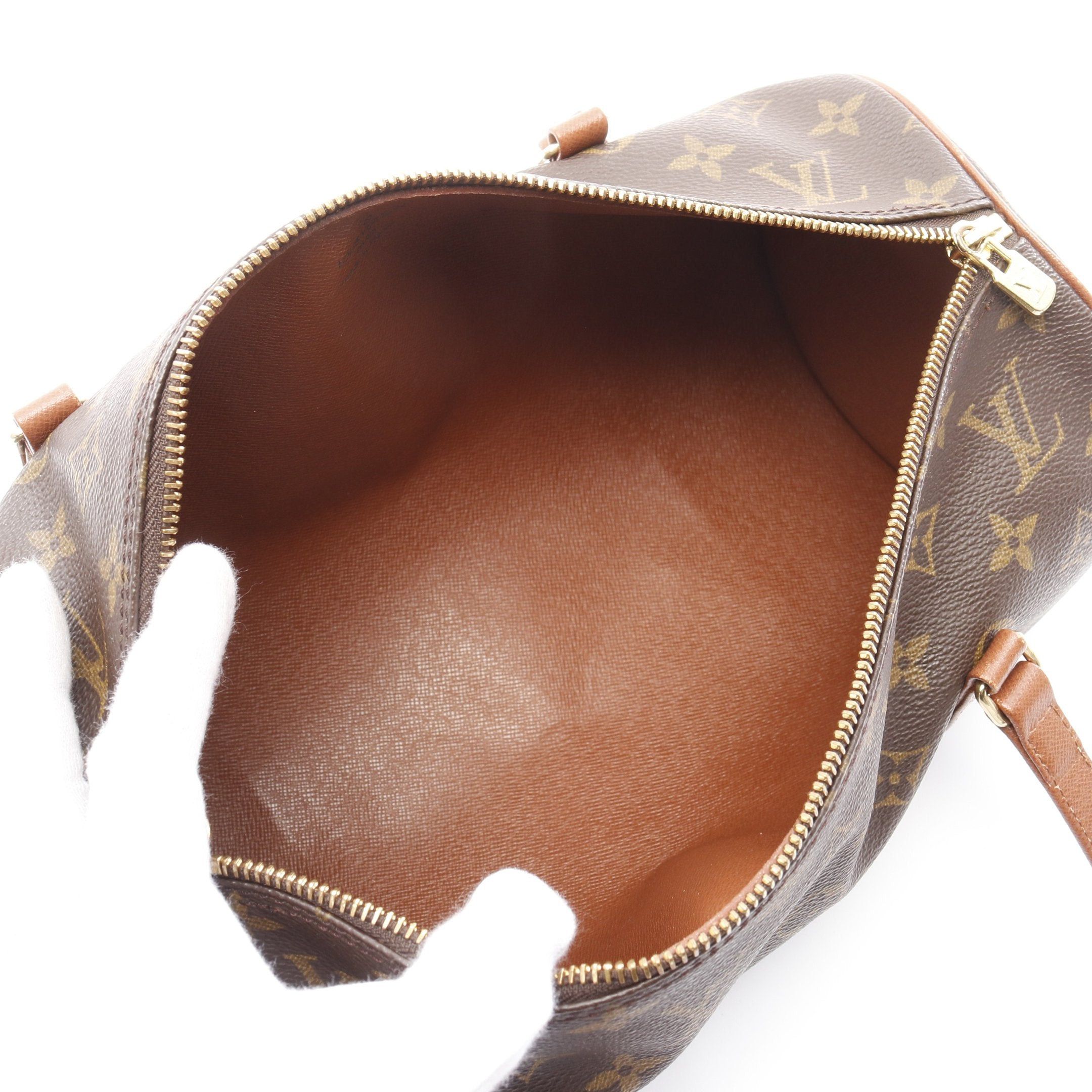 Louis Vuitton Louis Vuitton Papillon 30 Monogram Old Model Handbag Leather Brown Size ONE SIZE - 3 Thumbnail
