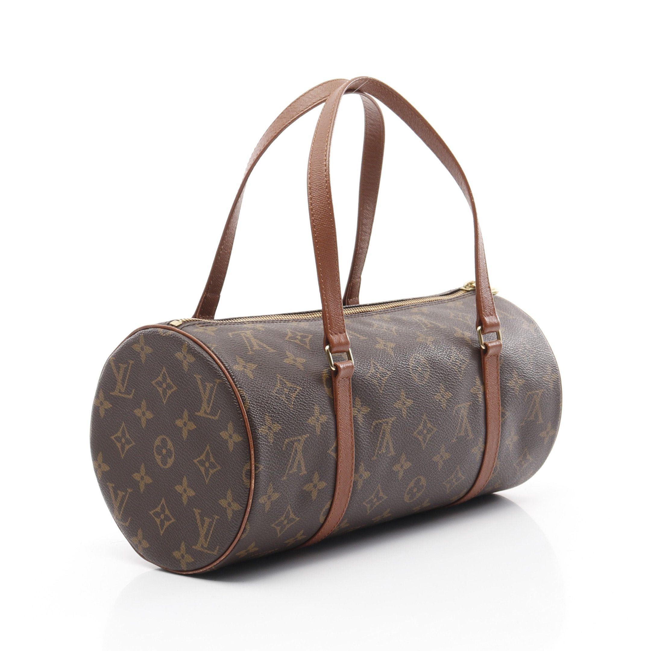 Louis Vuitton Louis Vuitton Papillon 30 Monogram Old Model Handbag Leather Brown Size ONE SIZE - 2 Thumbnail
