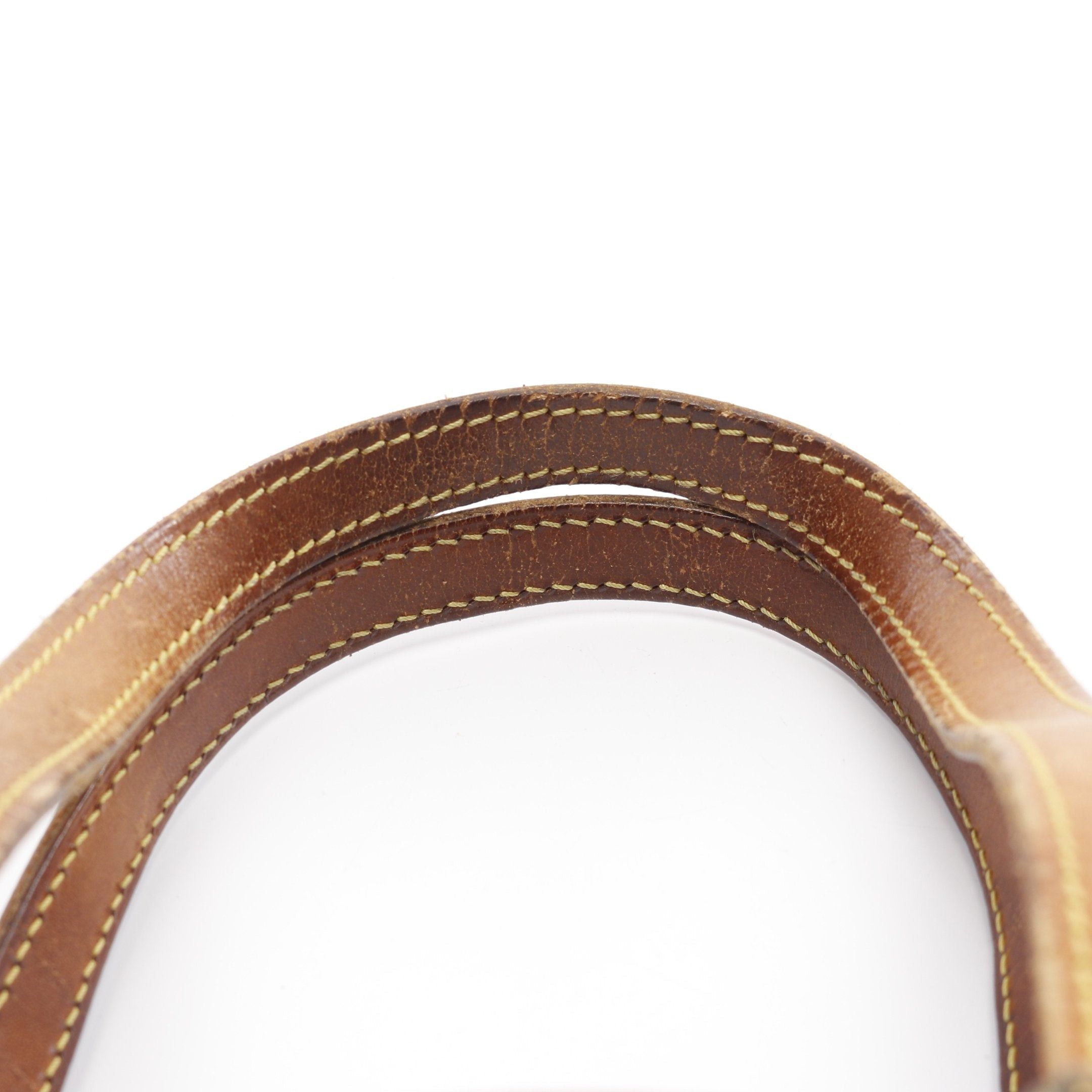 Louis Vuitton Louis Vuitton Bucket Pm Monogram Handbag Leather Brown Size ONE SIZE - 9 Thumbnail