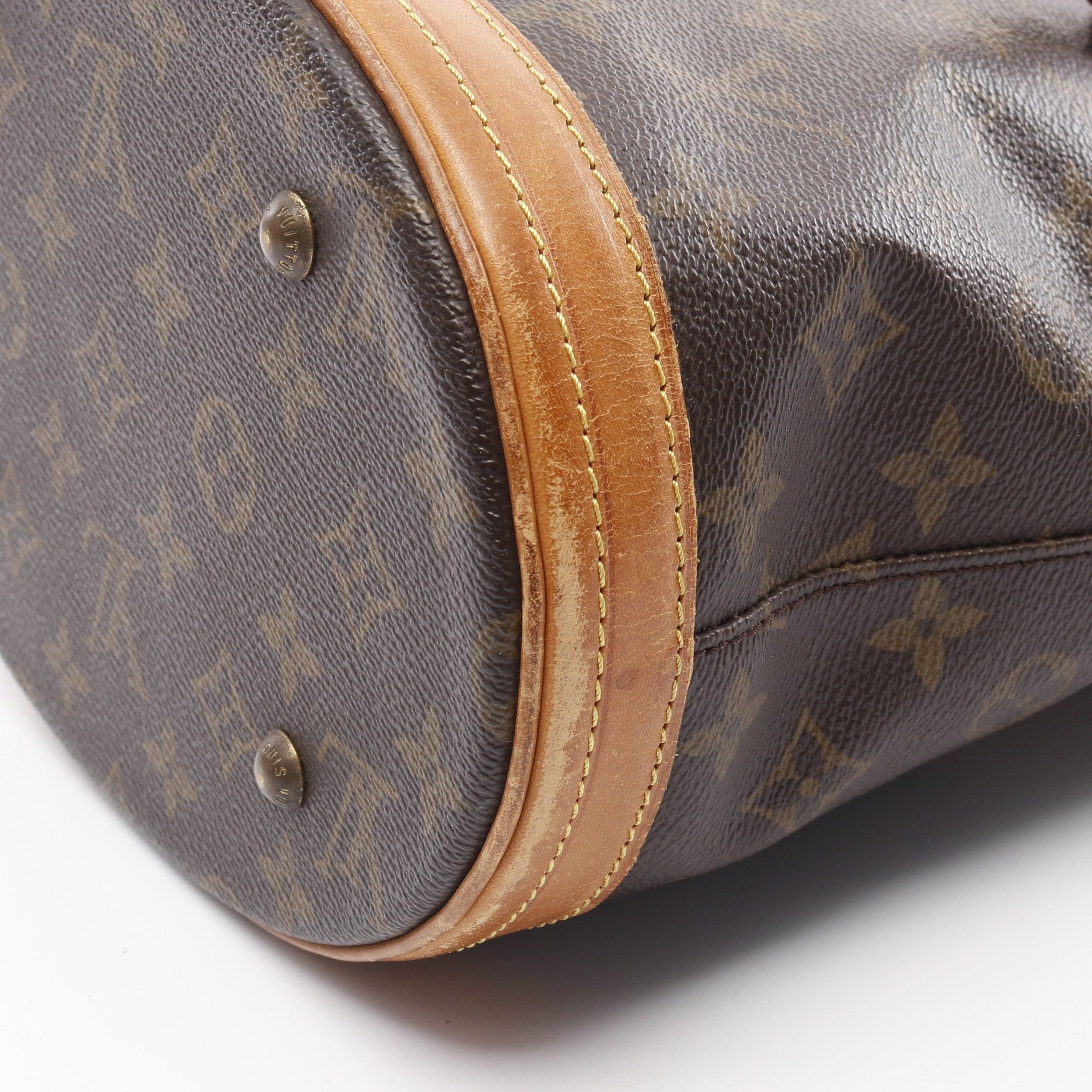 Louis Vuitton Louis Vuitton Bucket Pm Monogram Handbag Leather Brown Size ONE SIZE - 15 Thumbnail