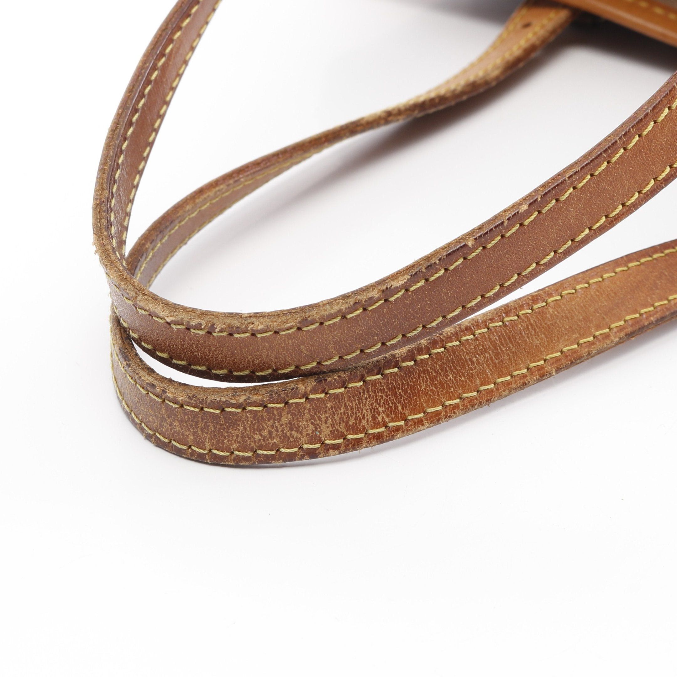 Louis Vuitton Louis Vuitton Bucket Pm Monogram Handbag Leather Brown Size ONE SIZE - 8 Thumbnail
