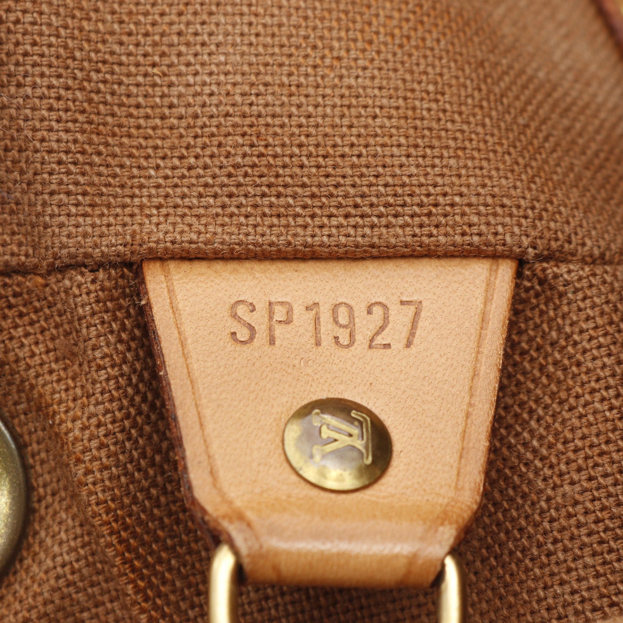 Louis Vuitton Louis Vuitton Montsouris Mm Monogram Backpack Rucksack Leather Brown Size ONE SIZE - 5 Thumbnail