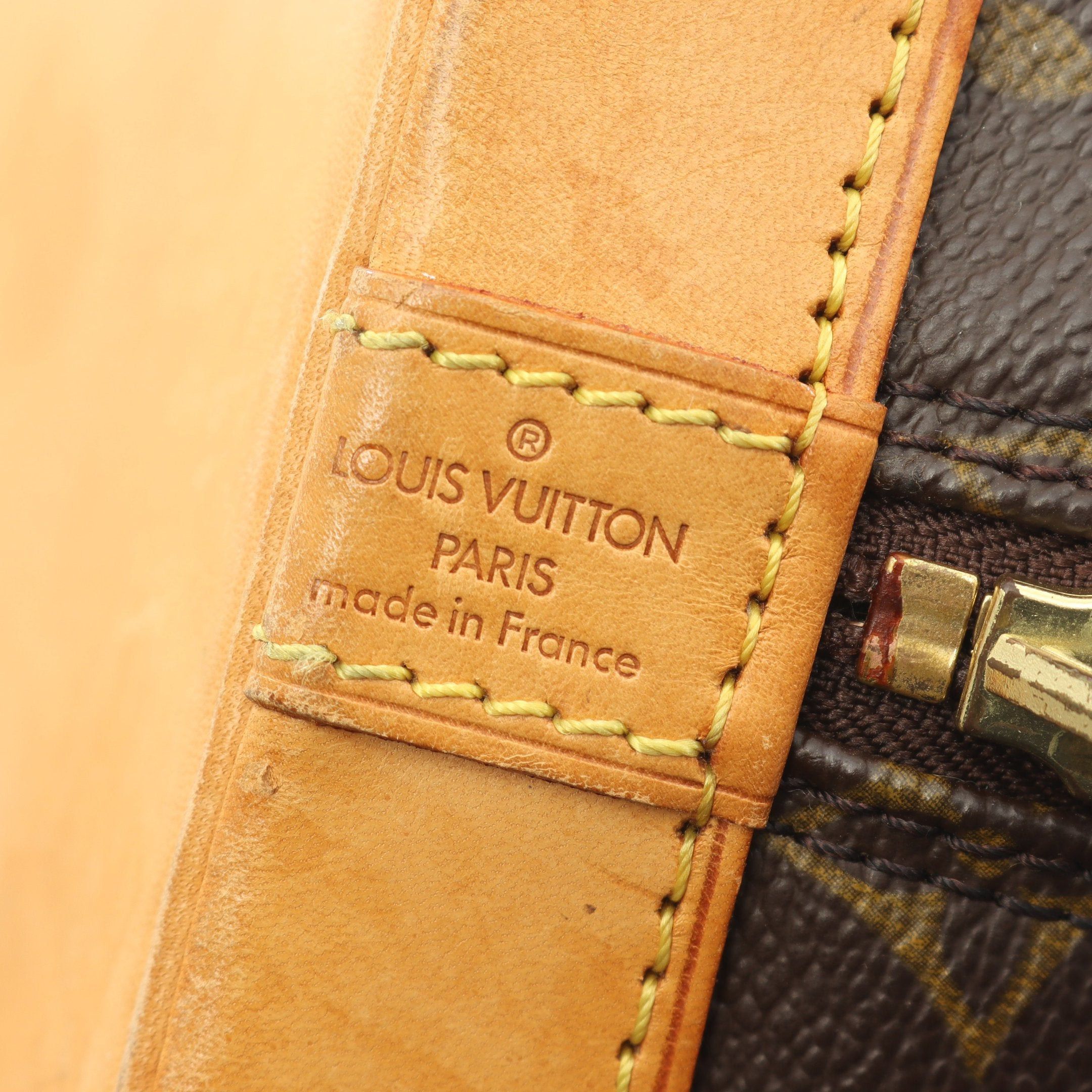 Louis Vuitton Louis Vuitton Alma Pm Monogram Handbag Leather Brown Size ONE SIZE - 4 Thumbnail