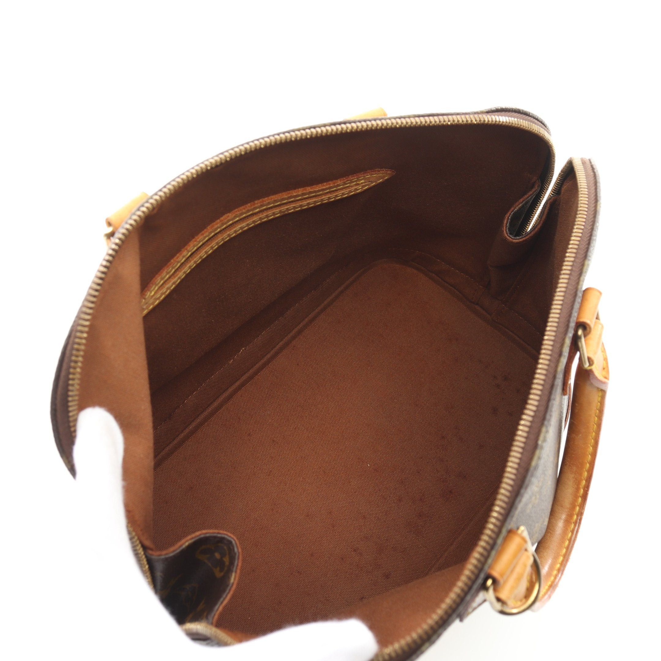 Louis Vuitton Louis Vuitton Alma Pm Monogram Handbag Leather Brown Size ONE SIZE - 3 Thumbnail
