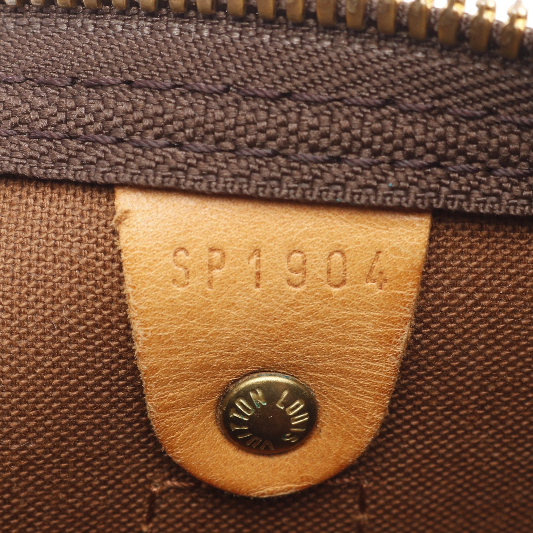 Louis Vuitton Louis Vuitton Keepall 50 Monogram Boston Bag Leather Brown Size ONE SIZE - 5 Thumbnail