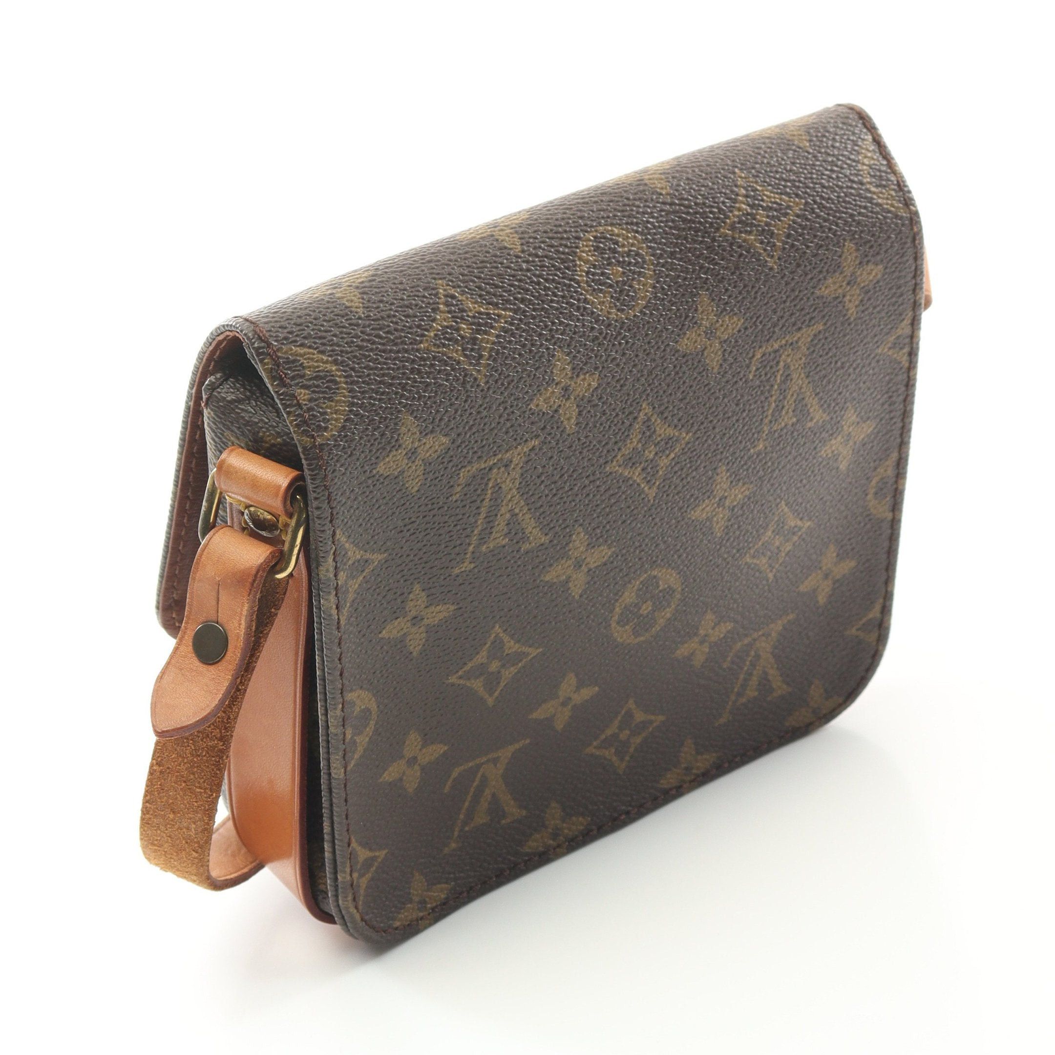 Louis Vuitton Louis Vuitton Cartesier Pm Monogram Shoulder Bag Leather Brown Size ONE SIZE - 2 Thumbnail
