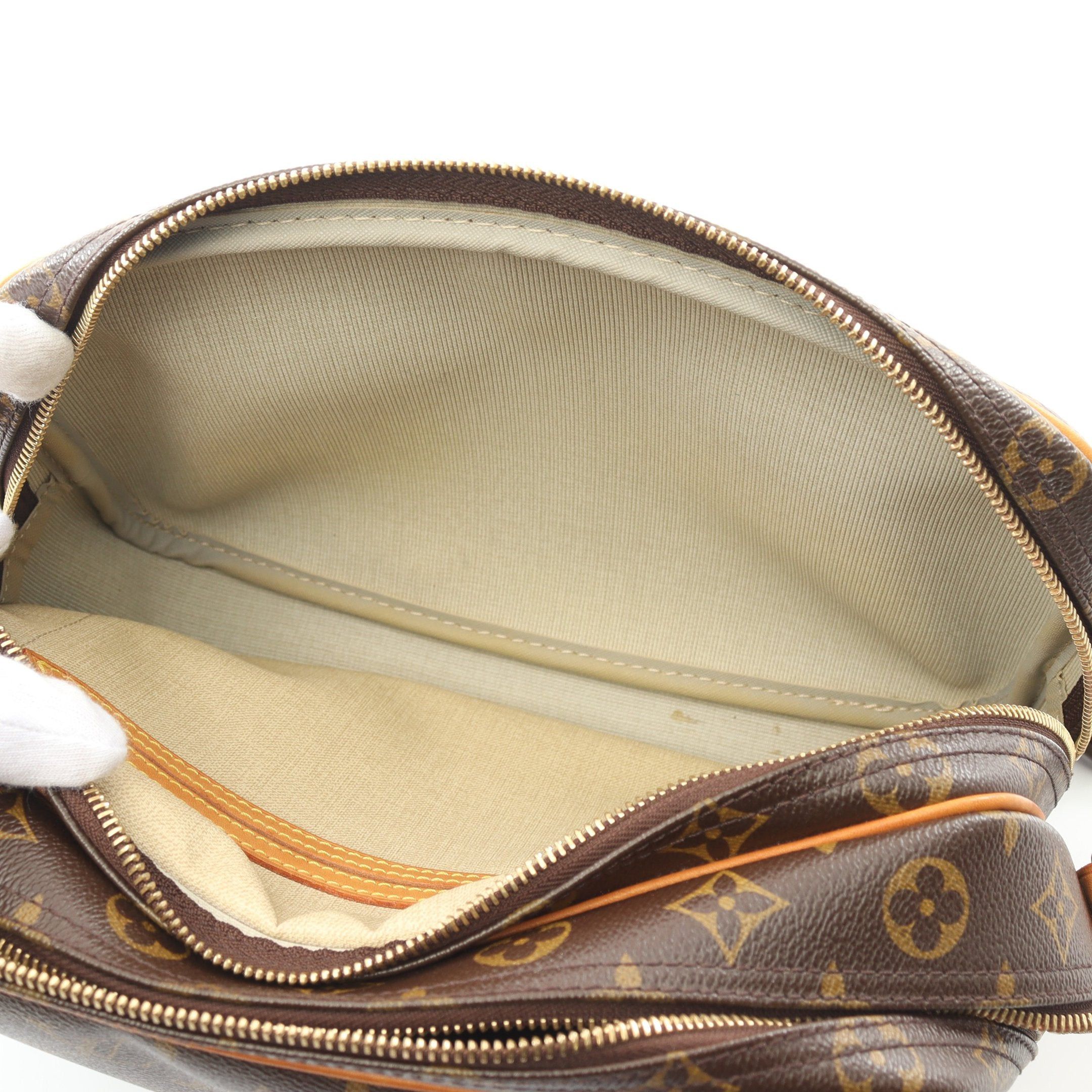 Louis Vuitton Louis Vuitton Reporter Pm Monogram Shoulder Bag Leather Brown Size ONE SIZE - 7 Thumbnail