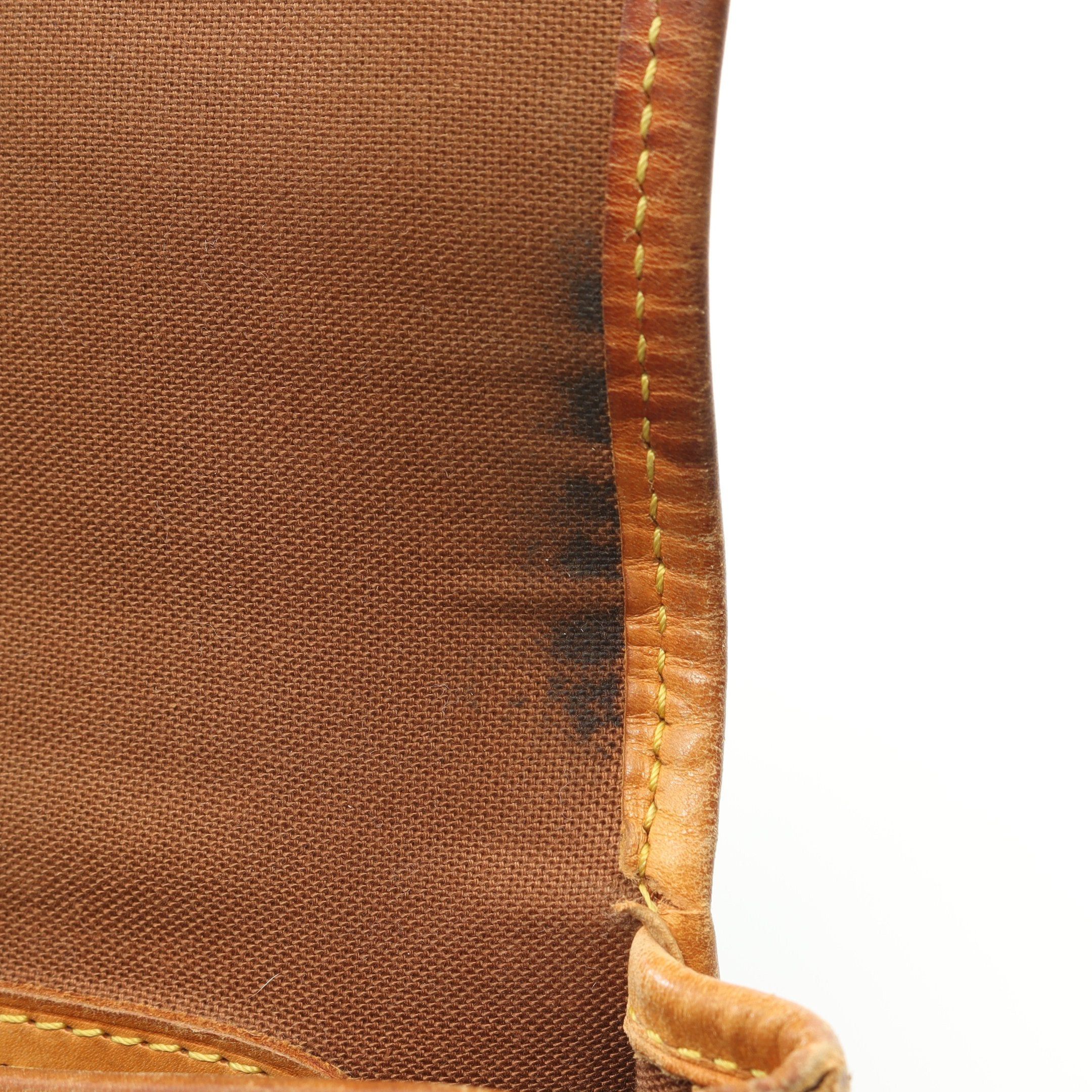 Louis Vuitton Louis Vuitton Sologne Monogram Shoulder Bag Leather Brown Size ONE SIZE - 10 Thumbnail
