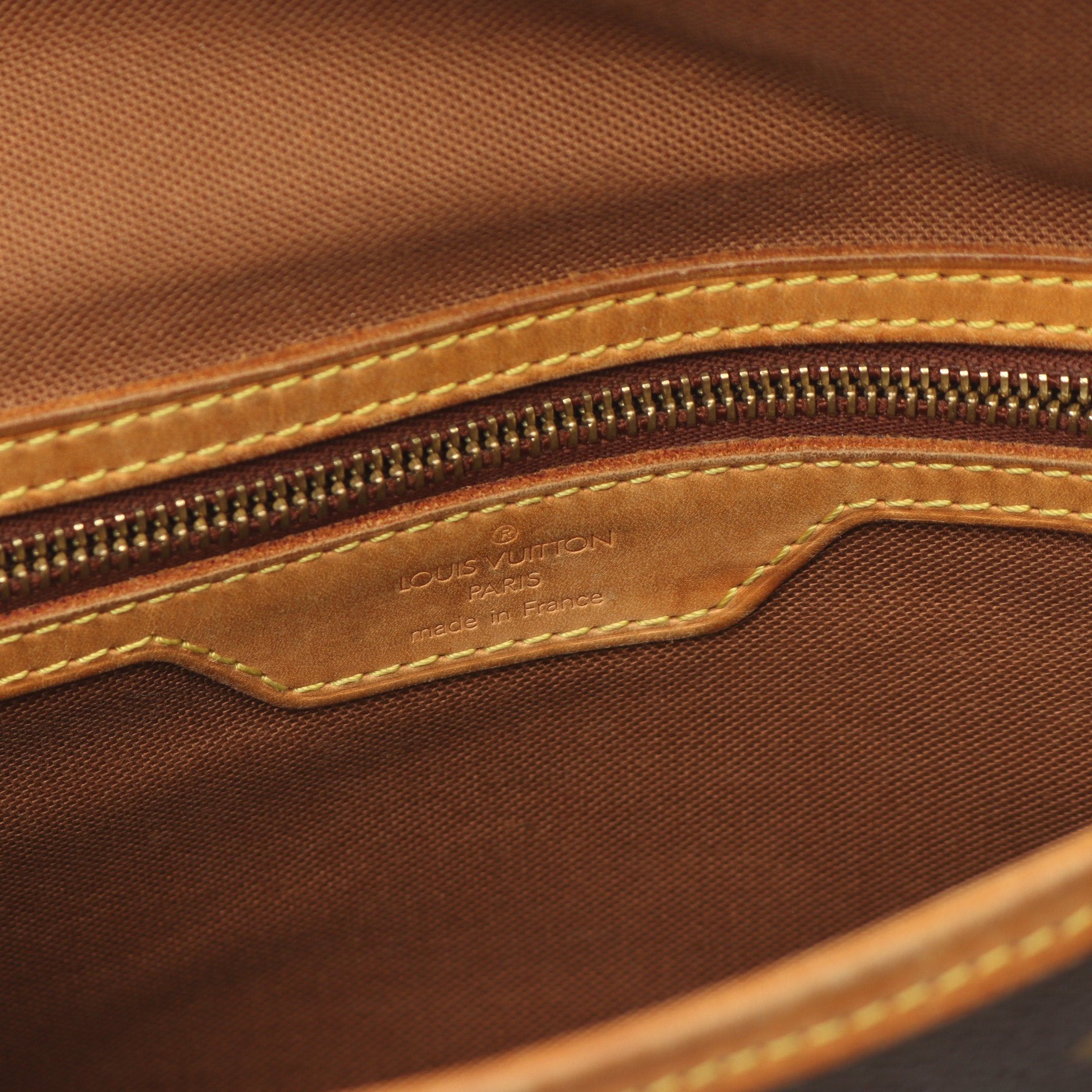 Louis Vuitton Louis Vuitton Sologne Monogram Shoulder Bag Leather Brown Size ONE SIZE - 4 Thumbnail