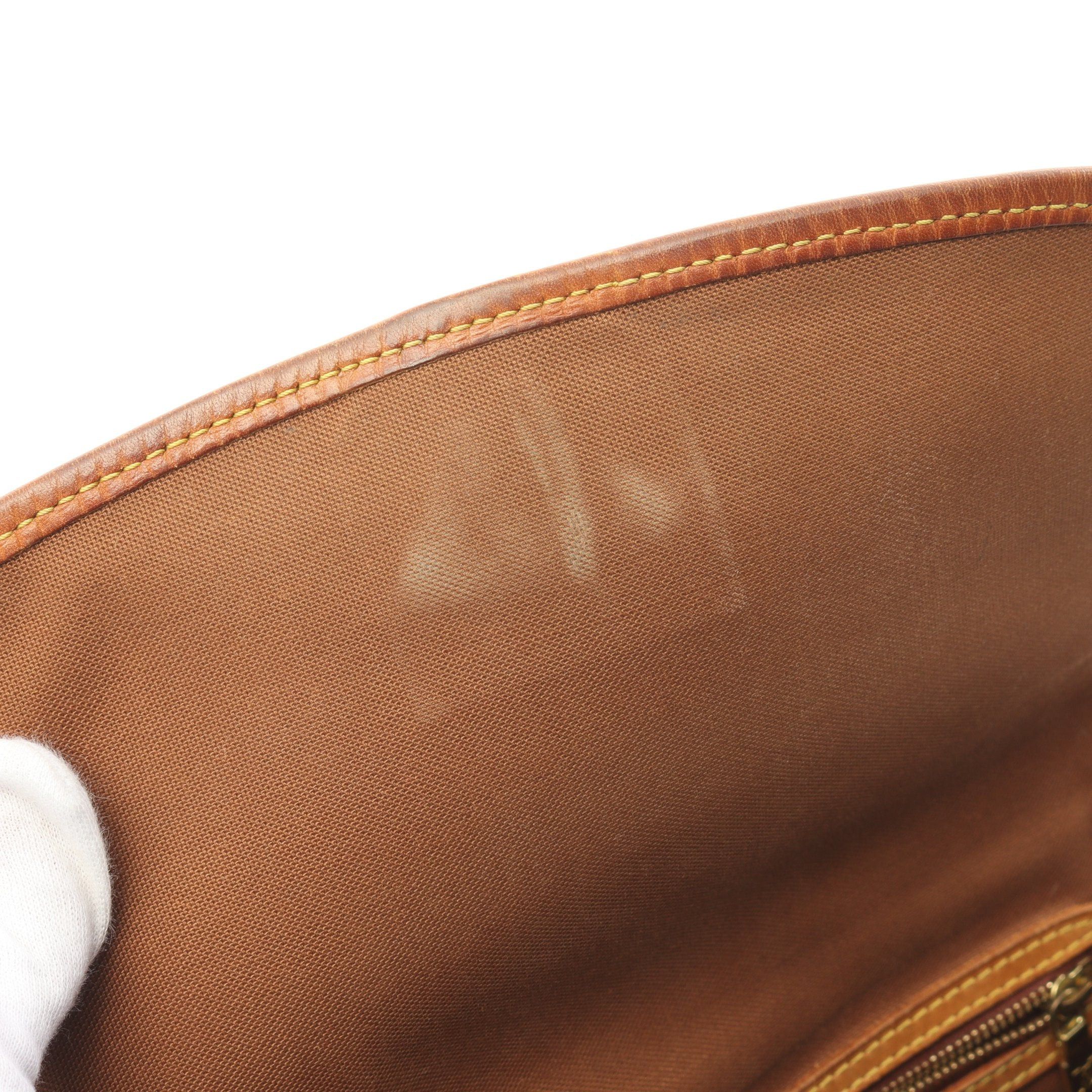 Louis Vuitton Louis Vuitton Sologne Monogram Shoulder Bag Leather Brown Size ONE SIZE - 12 Thumbnail