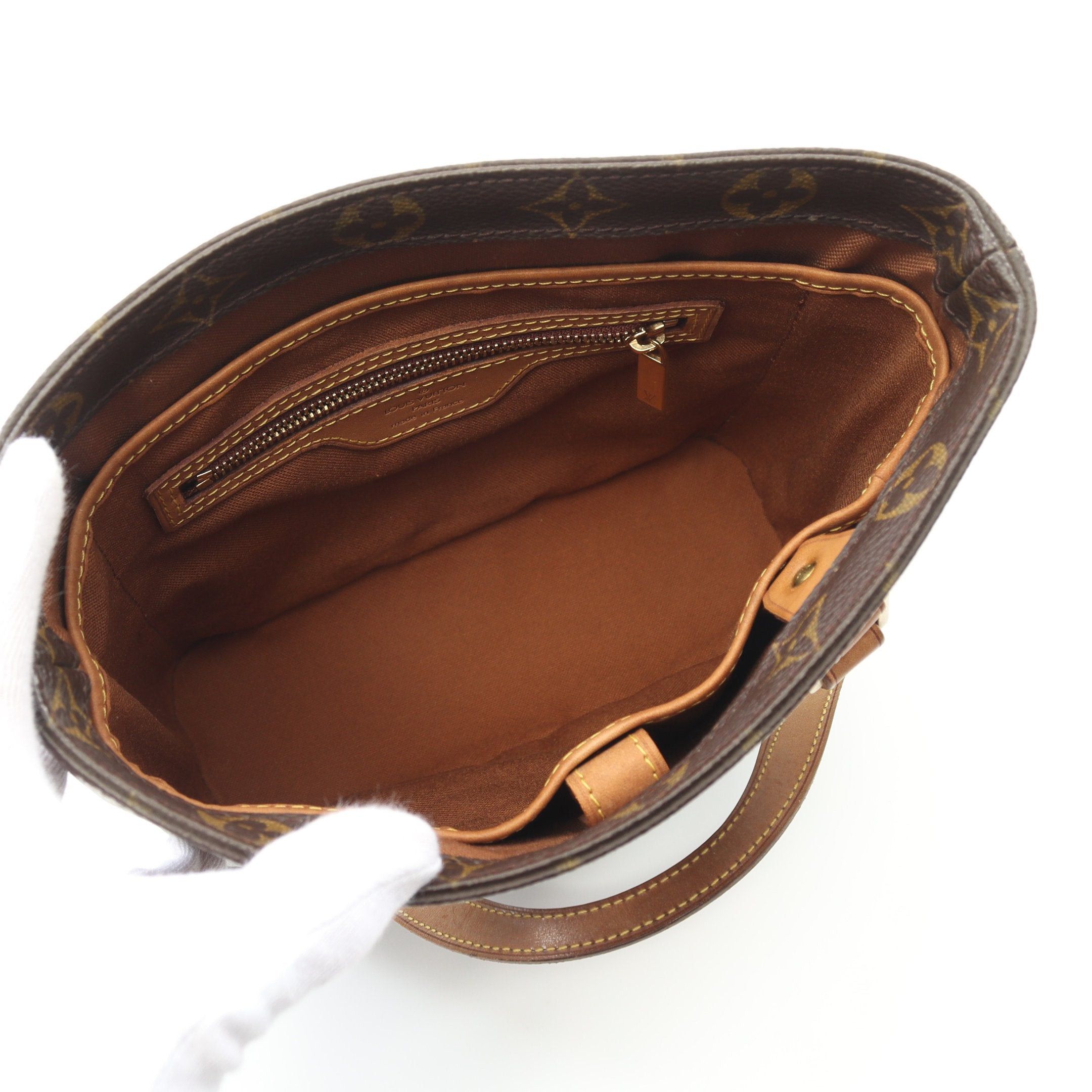 Louis Vuitton Louis Vuitton Vavin Pm Monogram Handbag Leather Brown Size ONE SIZE - 3 Thumbnail