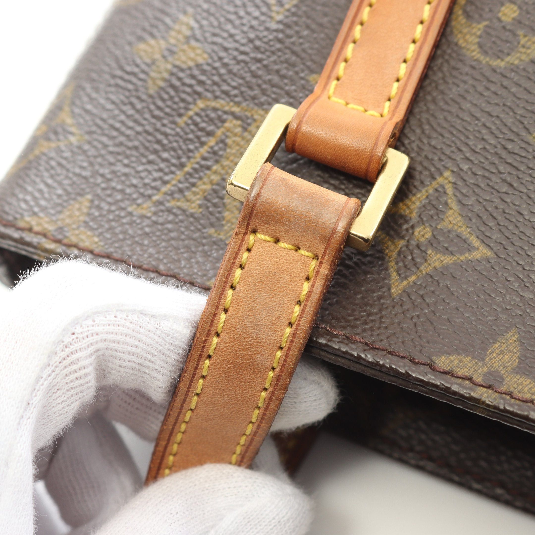 Louis Vuitton Louis Vuitton Vavin Pm Monogram Handbag Leather Brown Size ONE SIZE - 9 Thumbnail