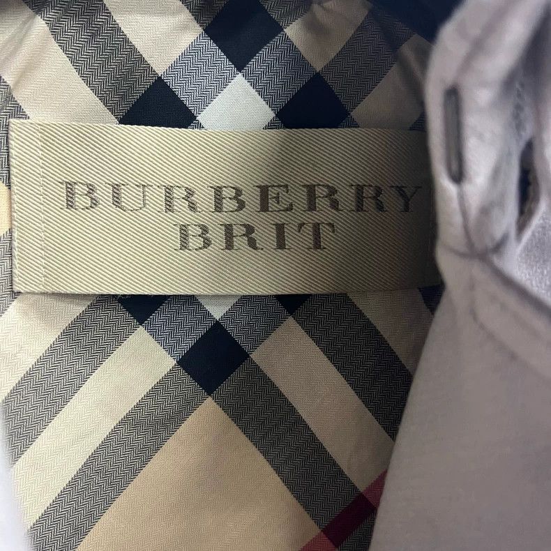 Burberry Burberry Double-Breasted Wool Overcoat in Purple Size US S / EU 44-46 / 1 - 4 Thumbnail