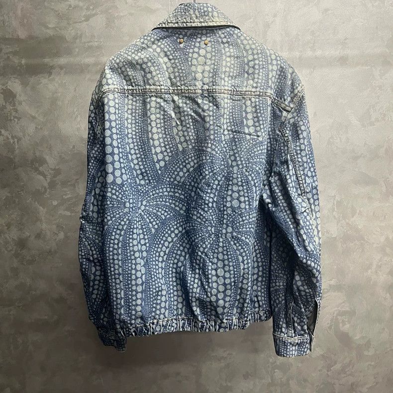 Louis Vuitton Louis Vuitton Blue Pumpkin Pattern Denim Jacket Size US L / EU 52-54 / 3 - 5 Thumbnail