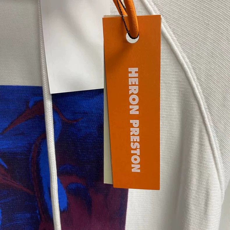 Heron Preston Heron Preston White Hoodie with Crane Design Size US XS / EU 42 / 0 - 4 Thumbnail