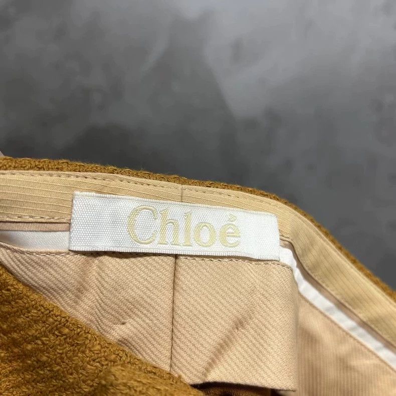 Chloe Chloe Brown Pocket Design Shorts for Sale Size US 38 / EU 54 - 3 Thumbnail