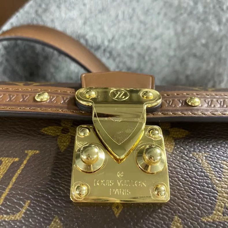 Louis Vuitton Louis Vuitton Brown Monogram Crossbody Bag Size ONE SIZE - 3 Thumbnail
