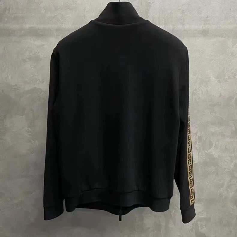 Fendi Fendi Black Logo School Jacket Size US L / EU 52-54 / 3 - 2 Thumbnail
