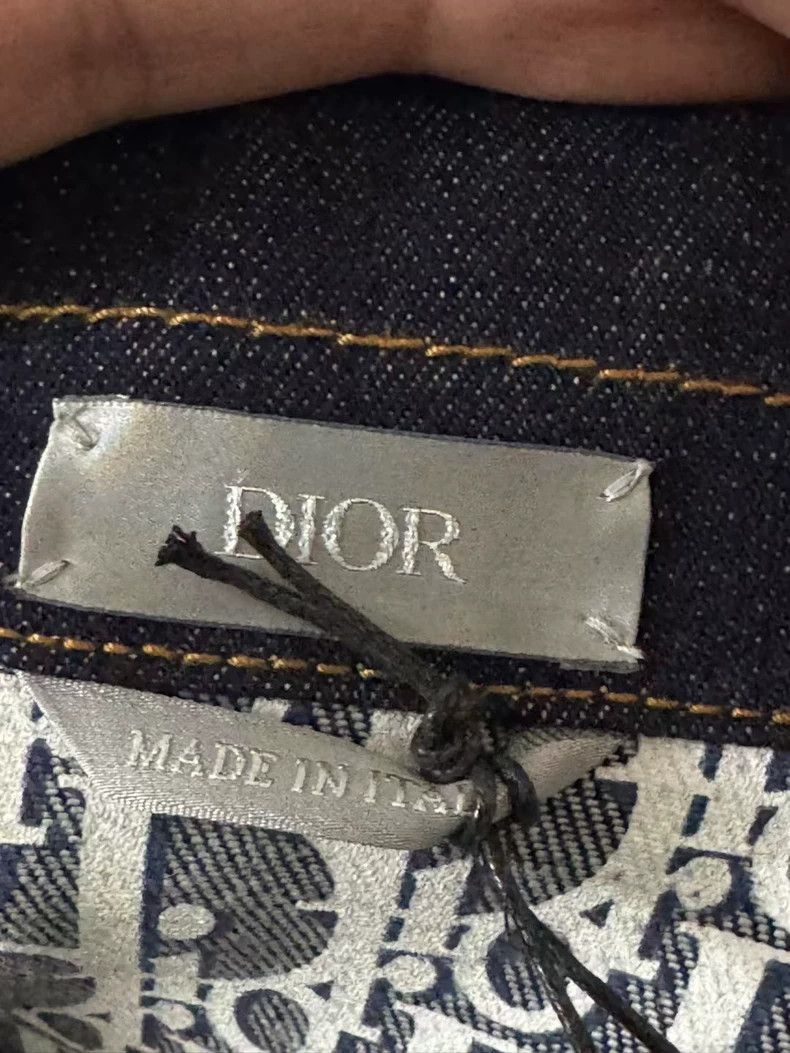 Dior Dior New Blue Denim Jacket Size US L / EU 52-54 / 3 - 2 Thumbnail