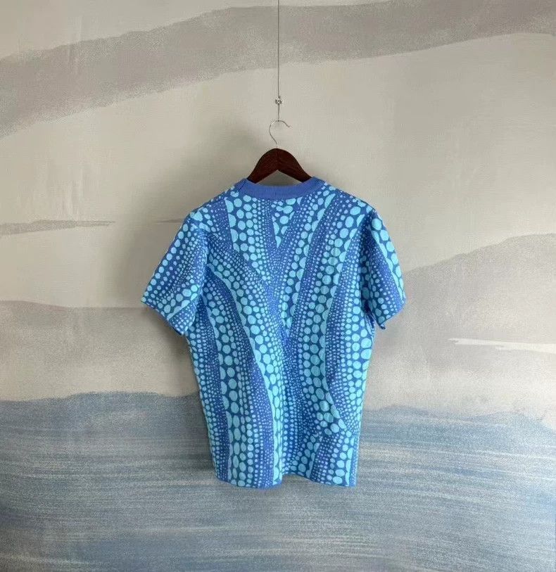 Louis Vuitton Louis Vuitton Short Sleeve Dot Knit Top Size US S / EU 44-46 / 1 - 3 Thumbnail